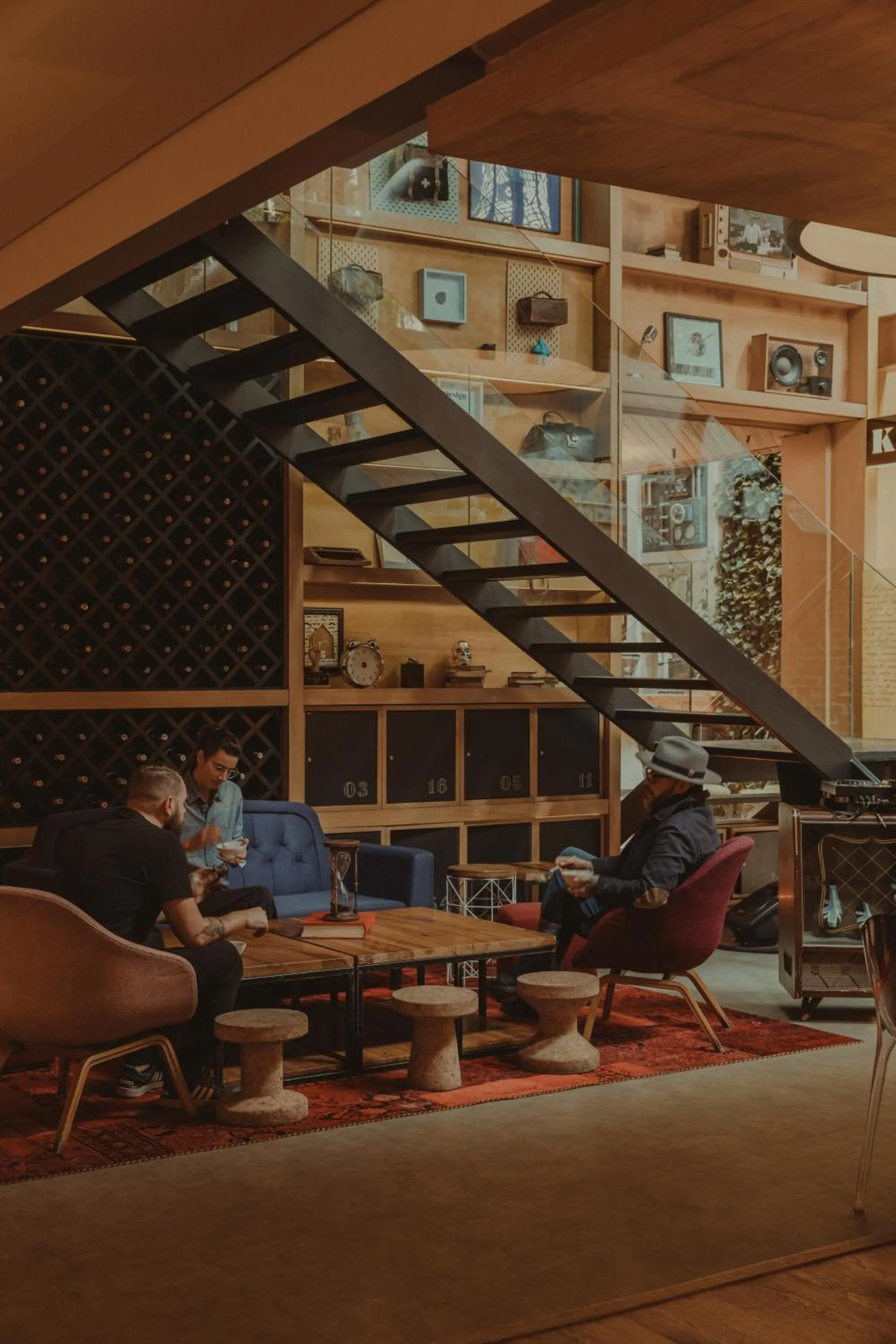 Restaurant/places to eat in The Click Clack Hotel Bogotá