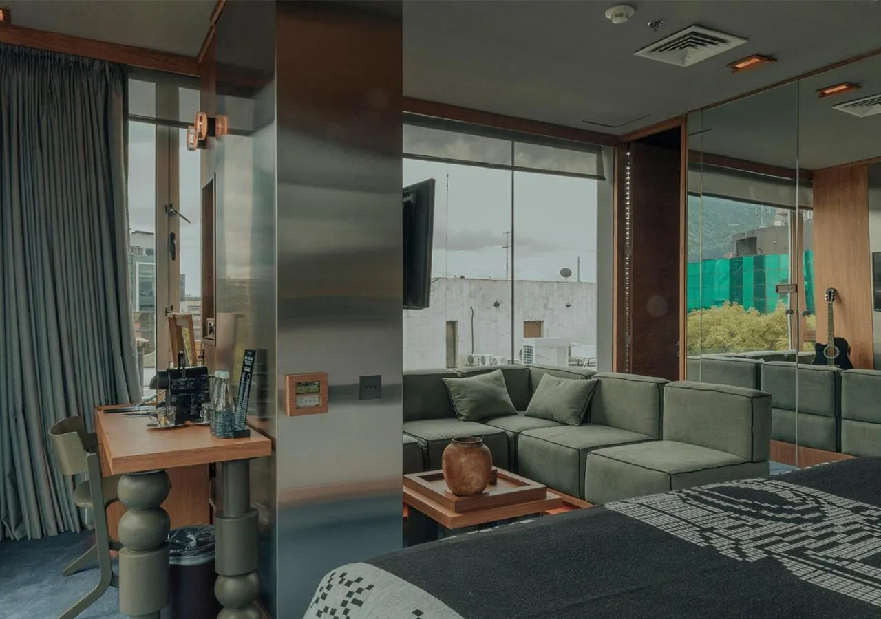 Photo of the whole room in The Click Clack Hotel Bogotá