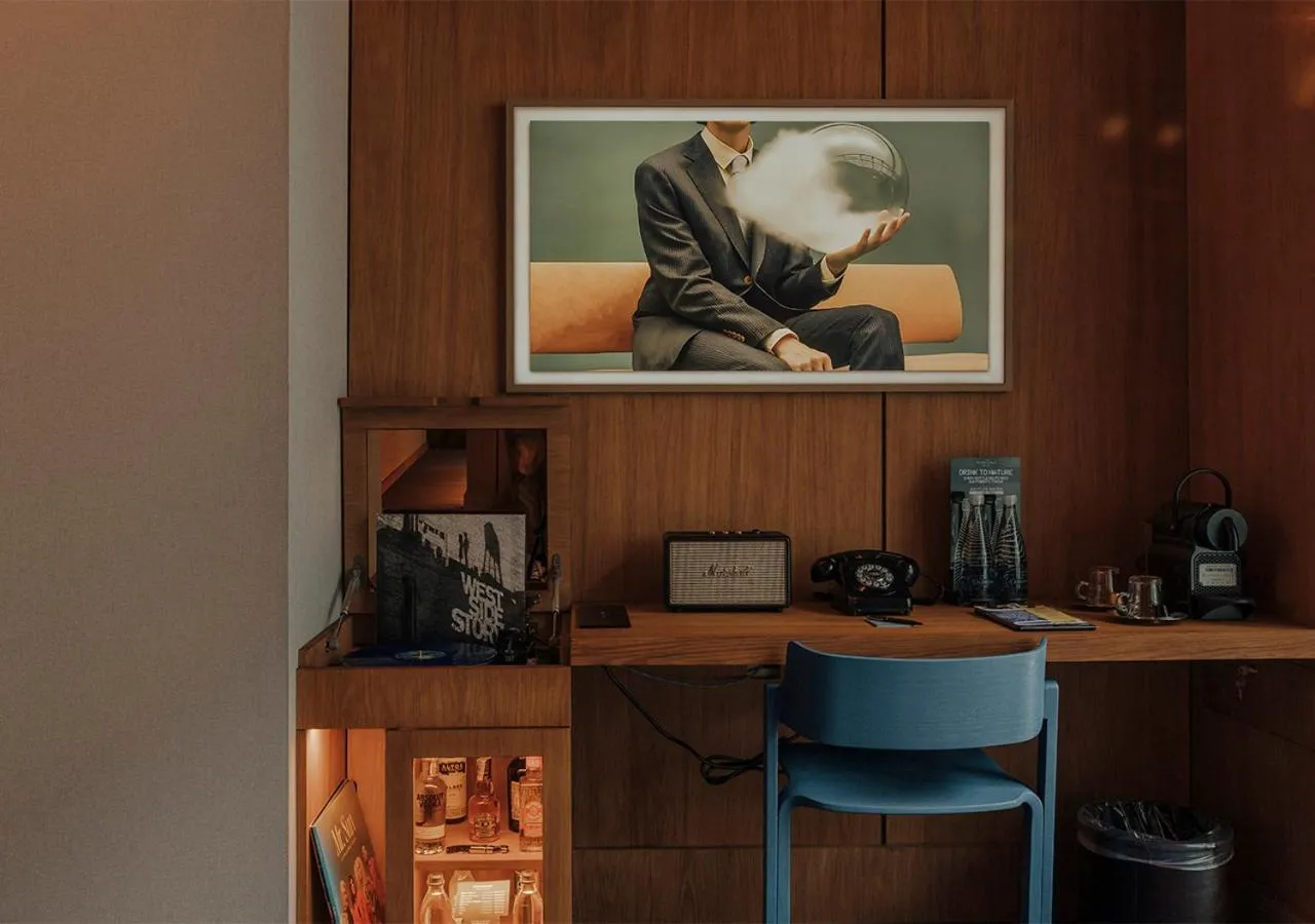 furniture in The Click Clack Hotel Bogotá