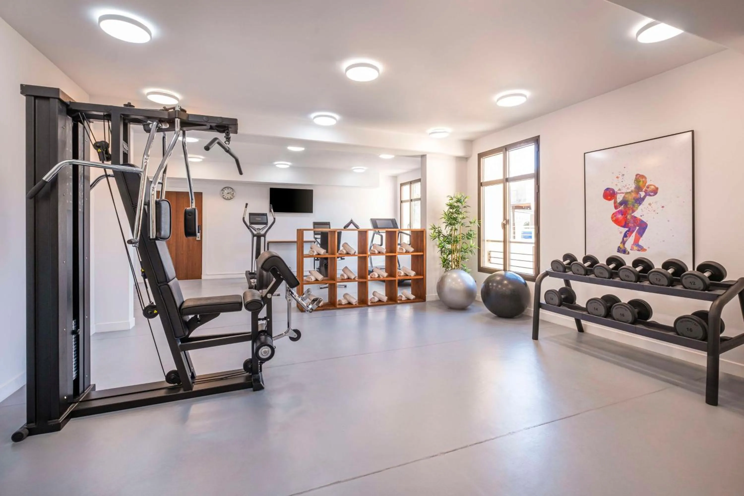 Fitness centre/facilities in Radisson Blu Hotel Marseille Vieux Port