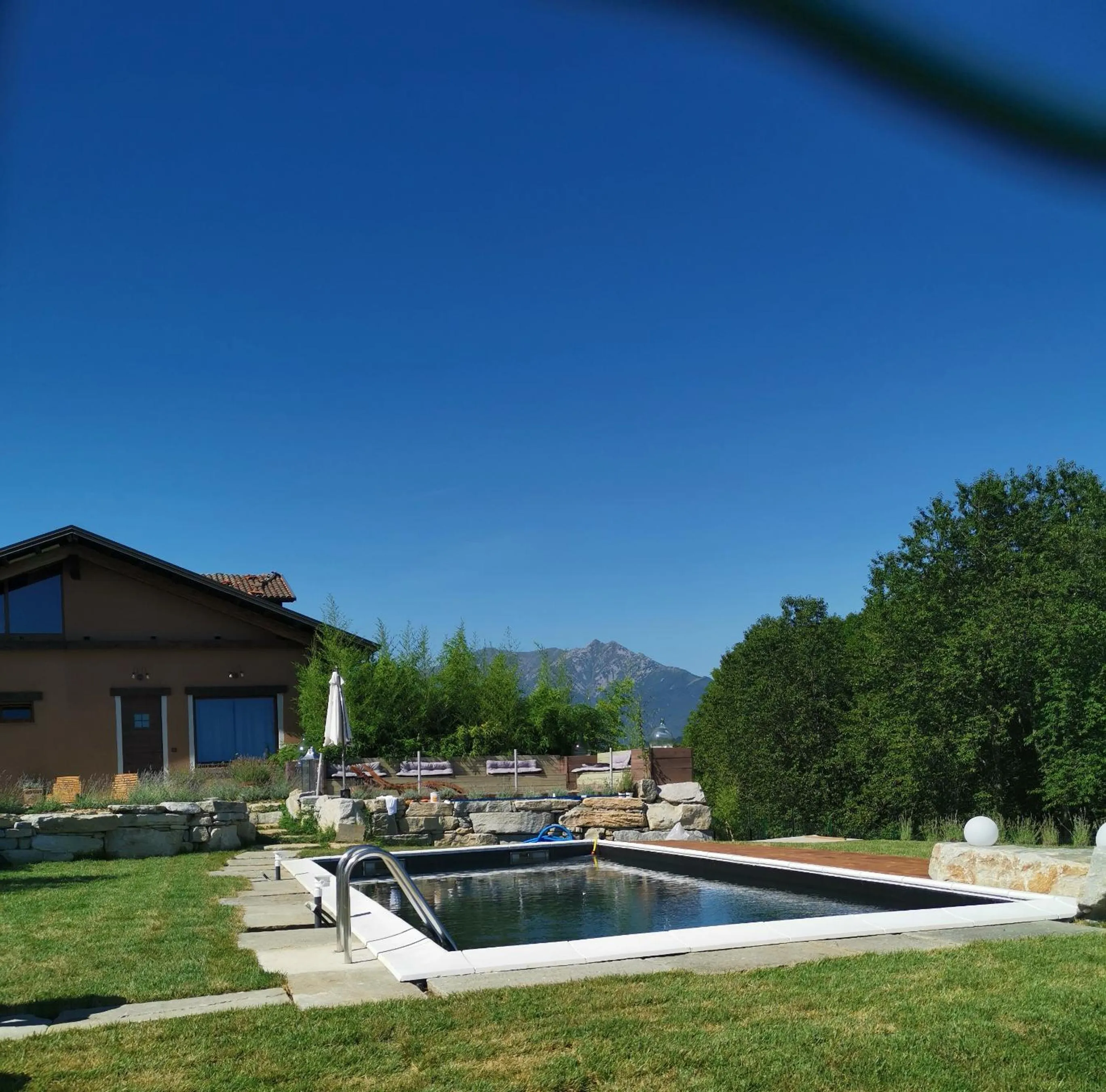 Swimming pool in Locanda Cà Del Pian