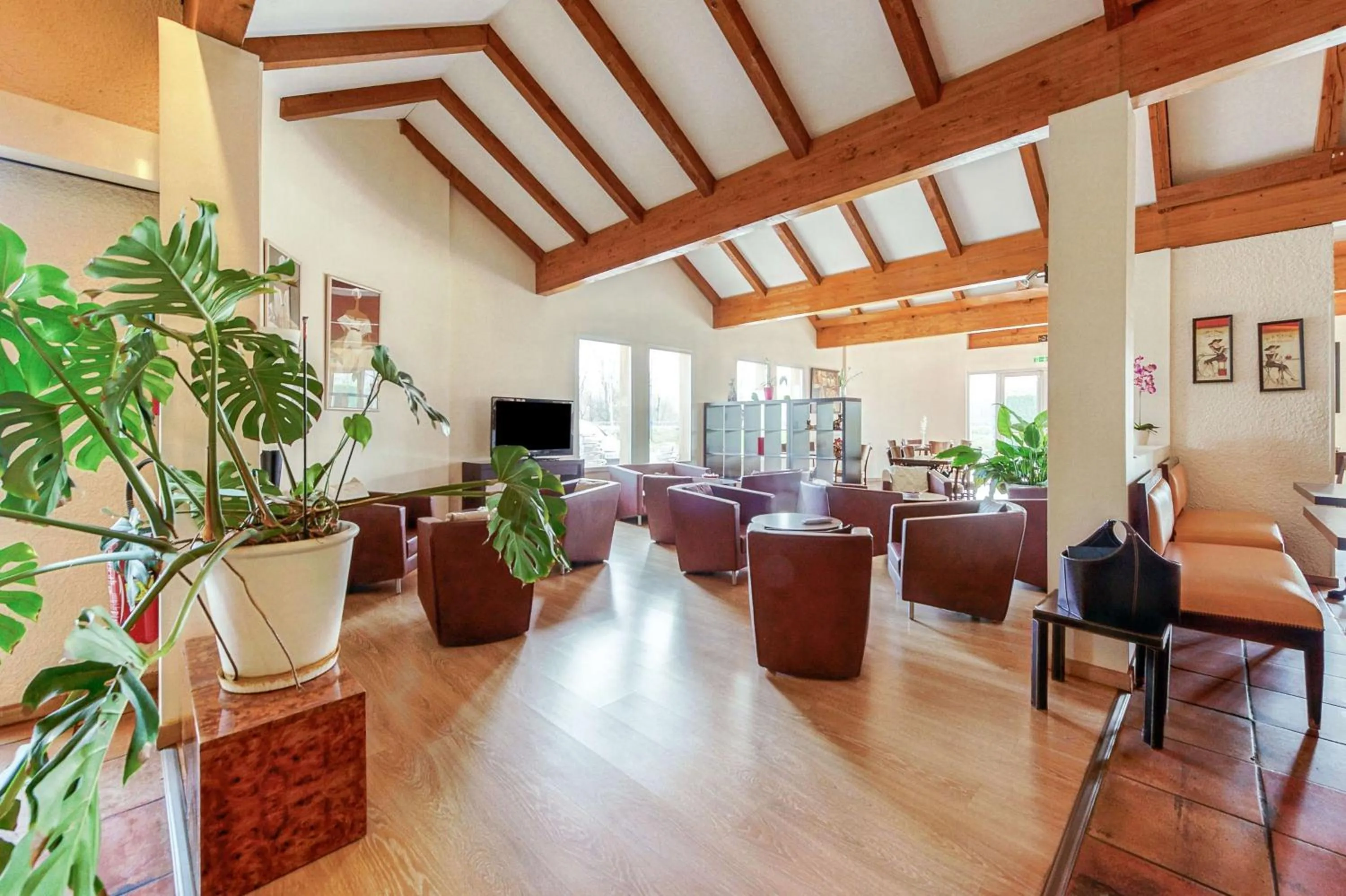 Lobby or reception in Brit Hotel Confort Castres