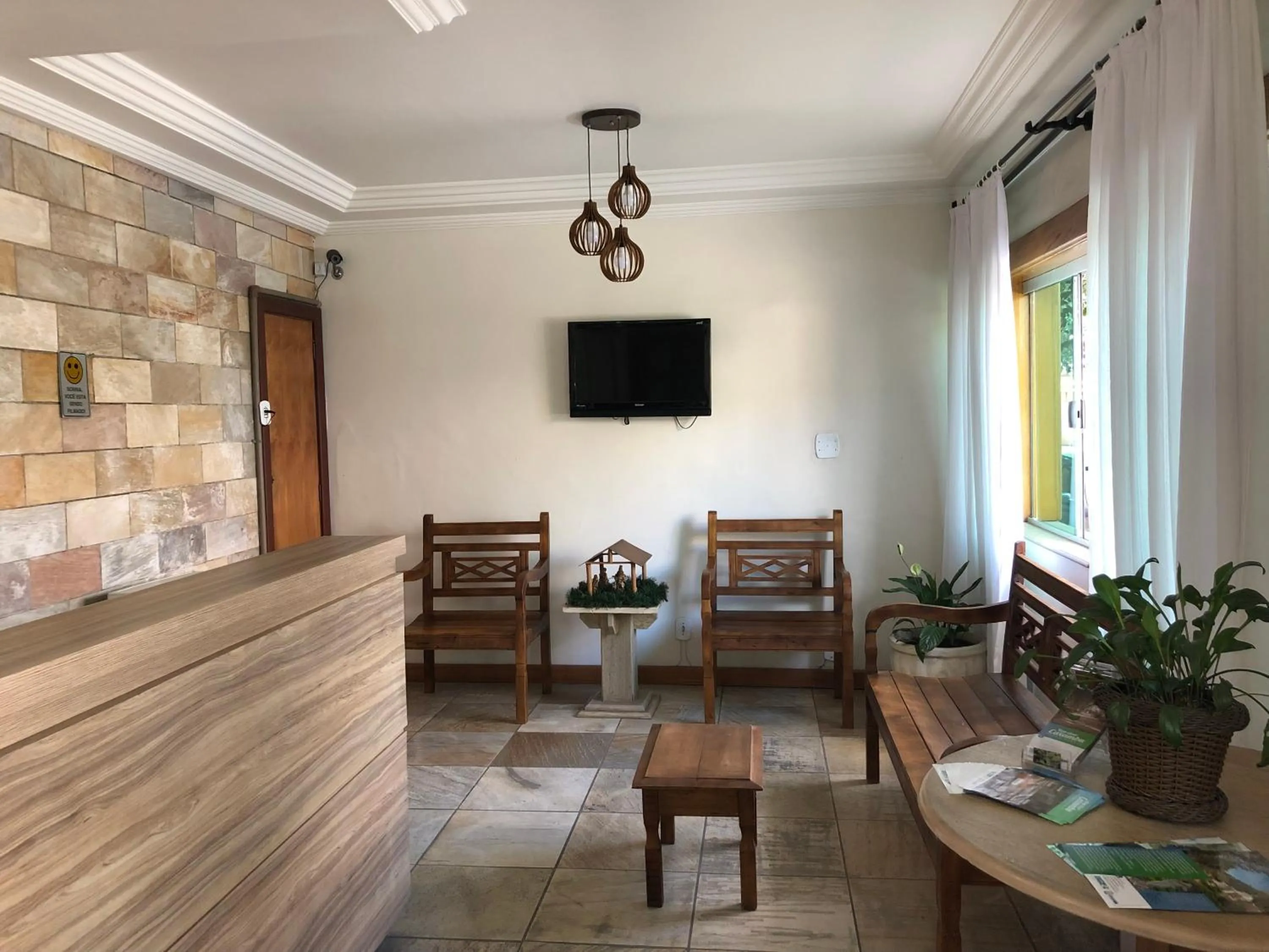 Lobby or reception in Hotel de Minas