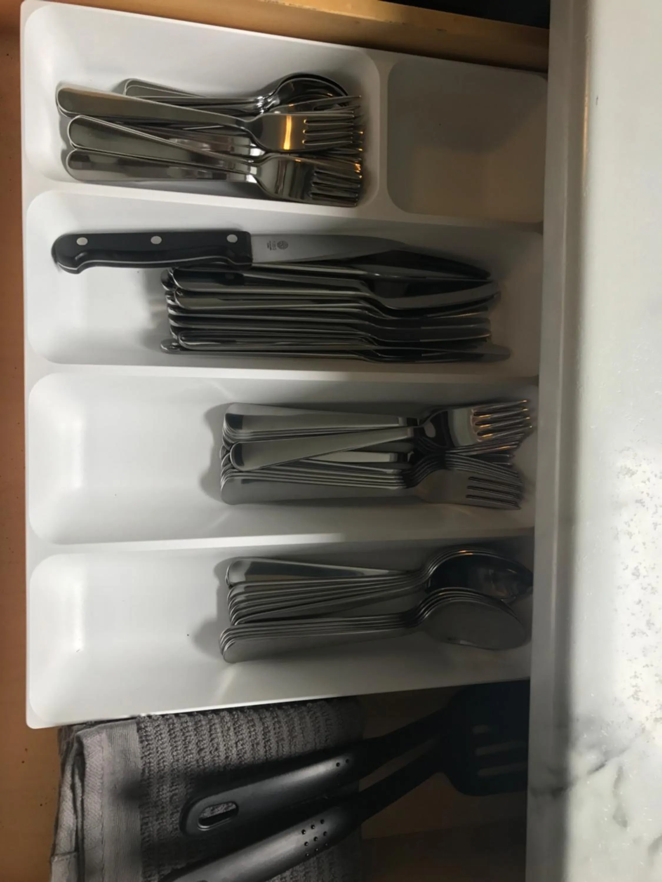 Communal kitchen in The Madison House