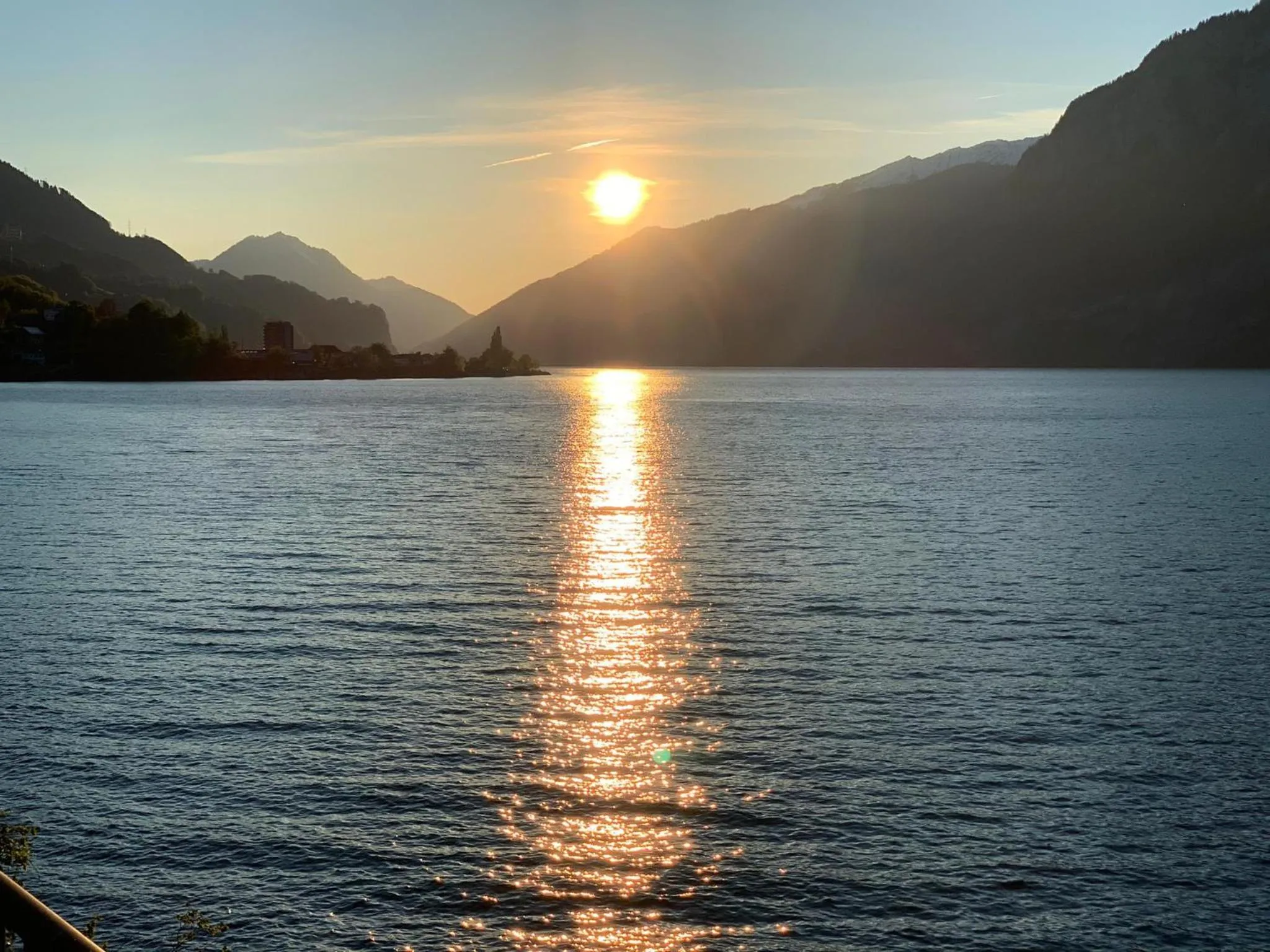 Balcony/Terrace in Seeblick SMART Hotel Rössli