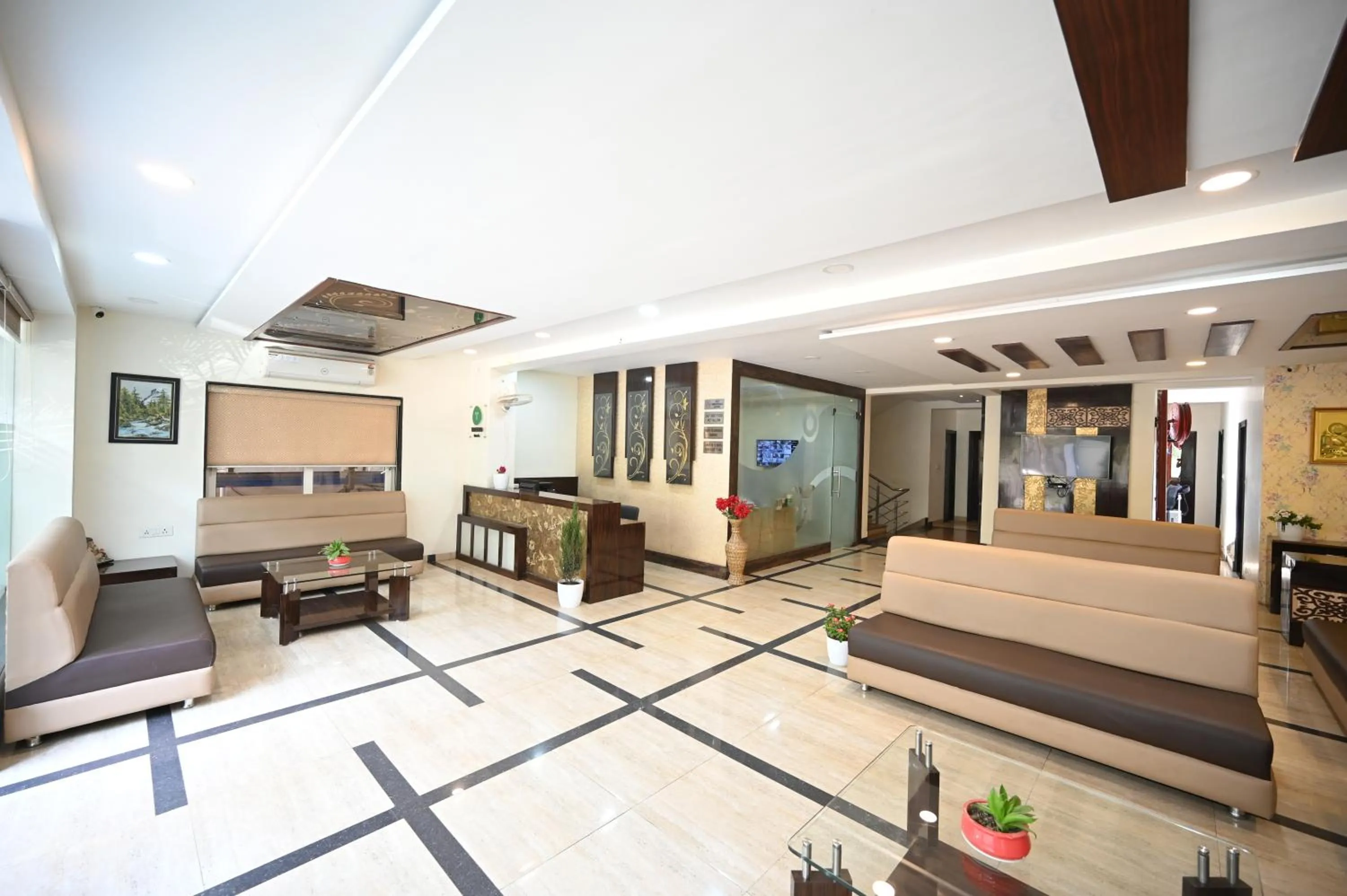 Communal lounge/ TV room in Blueberry Inn