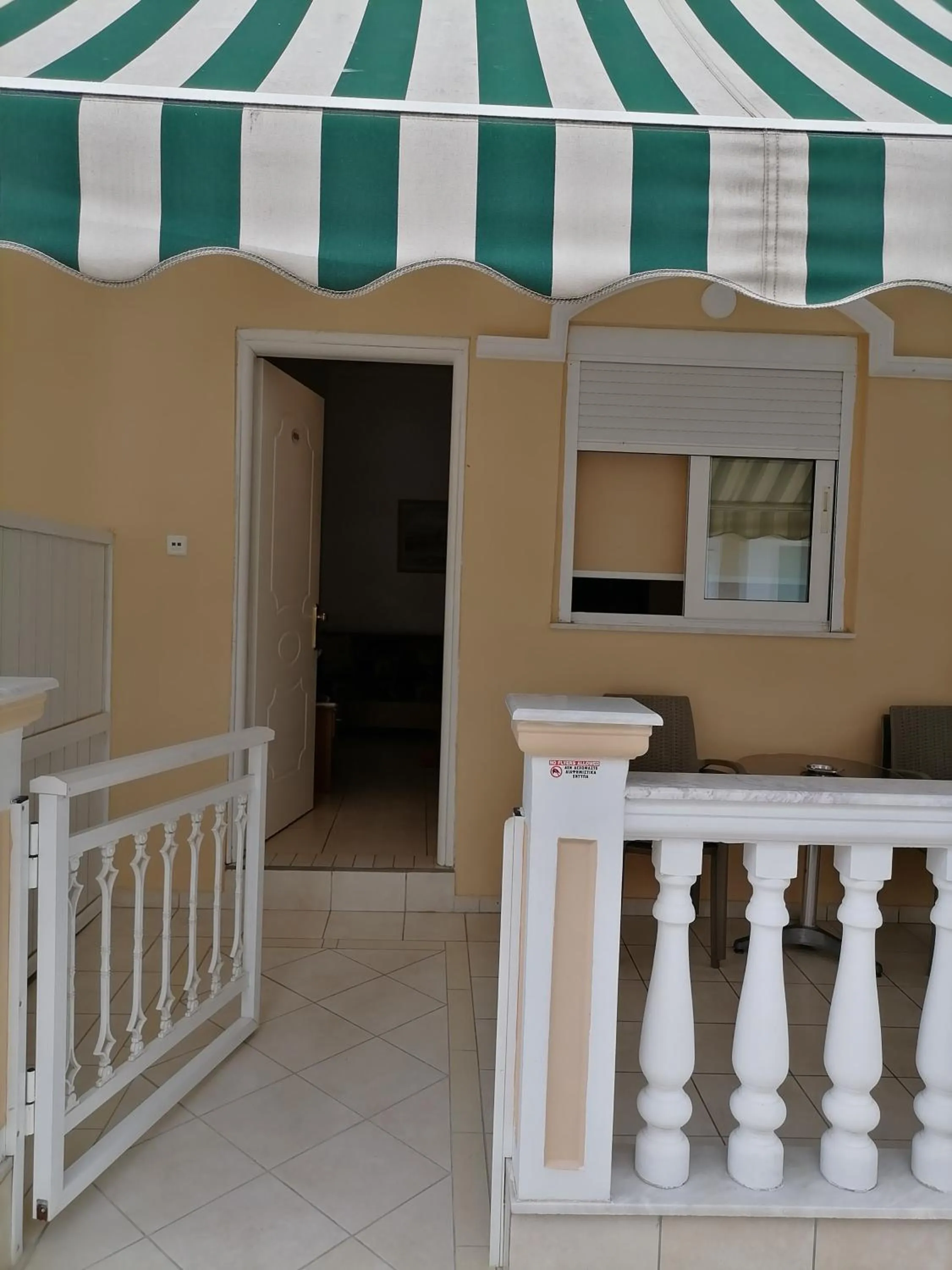 Balcony/Terrace in Hotel Exarhos