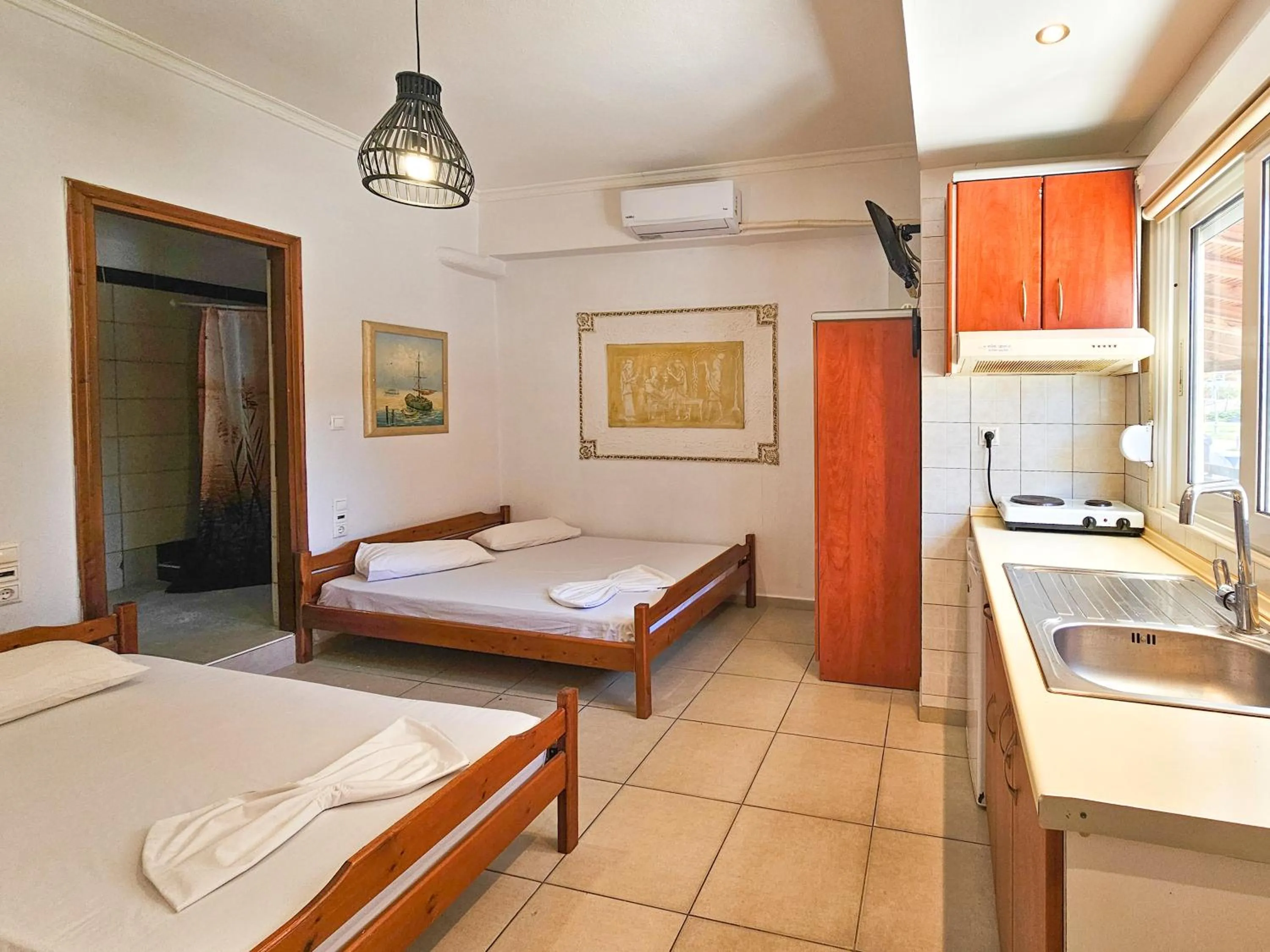 Bedroom in Hotel Exarhos