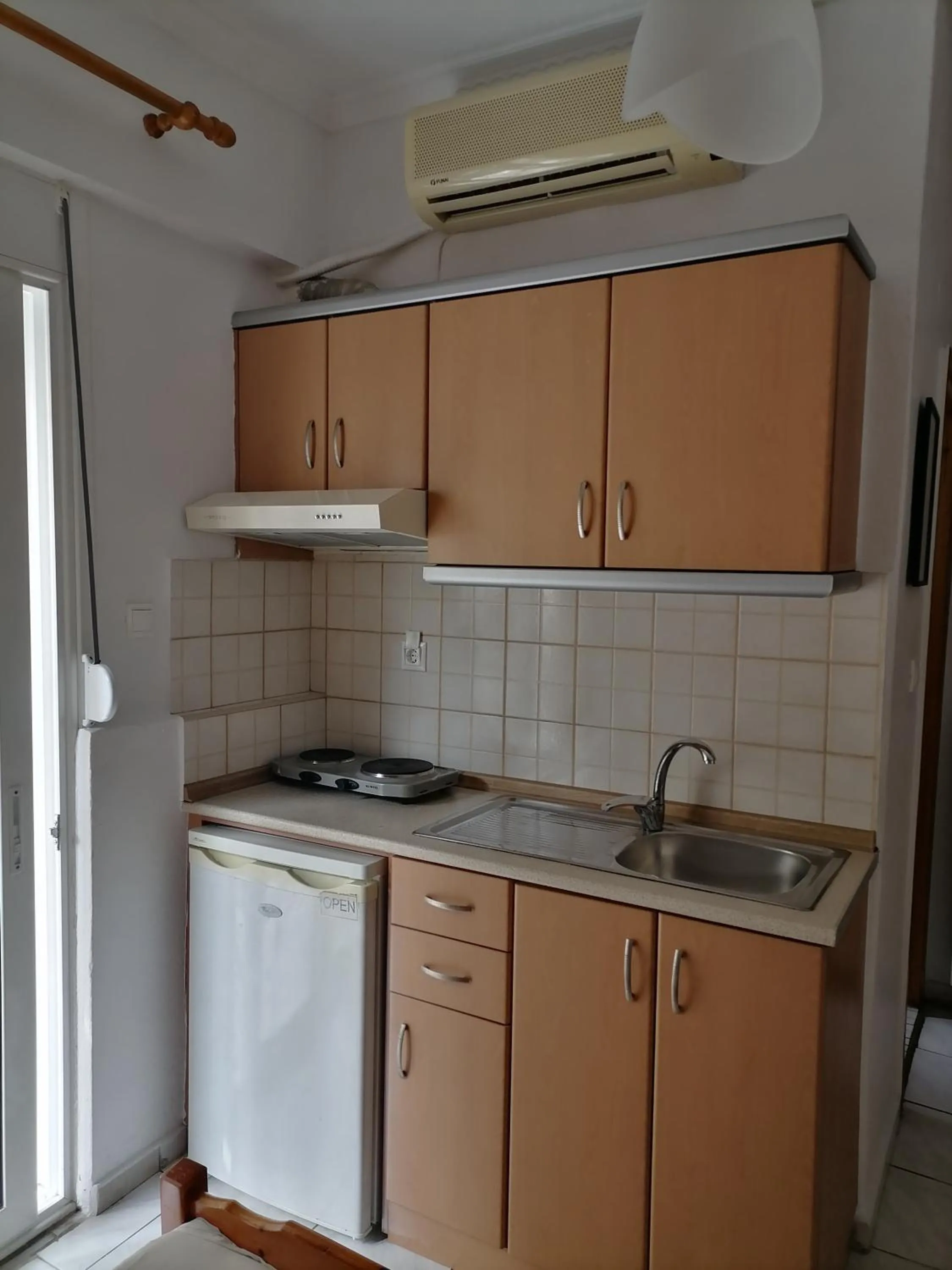 Kitchen or kitchenette in Hotel Exarhos
