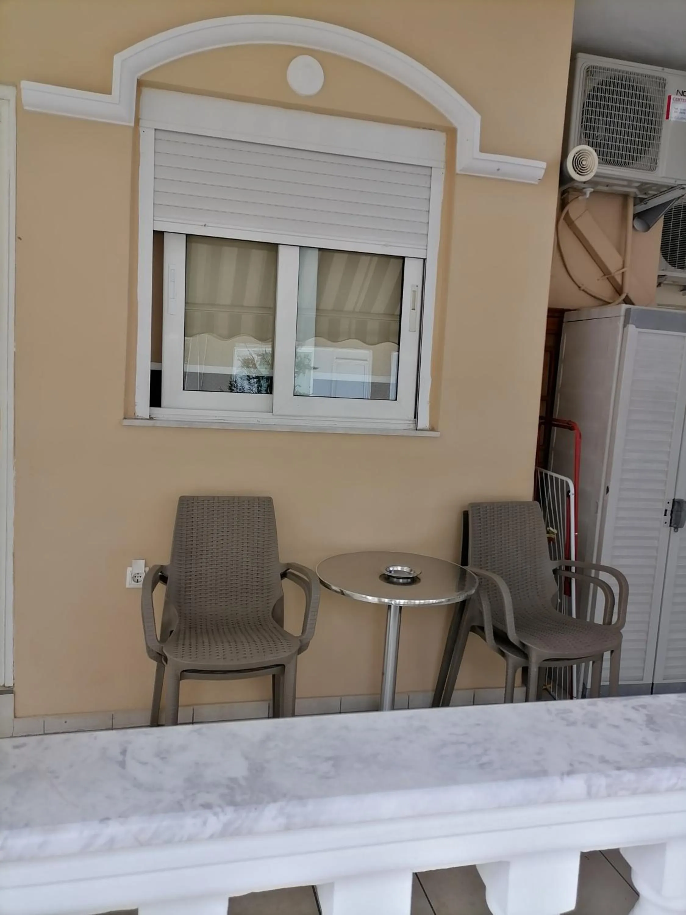 Balcony/Terrace in Hotel Exarhos