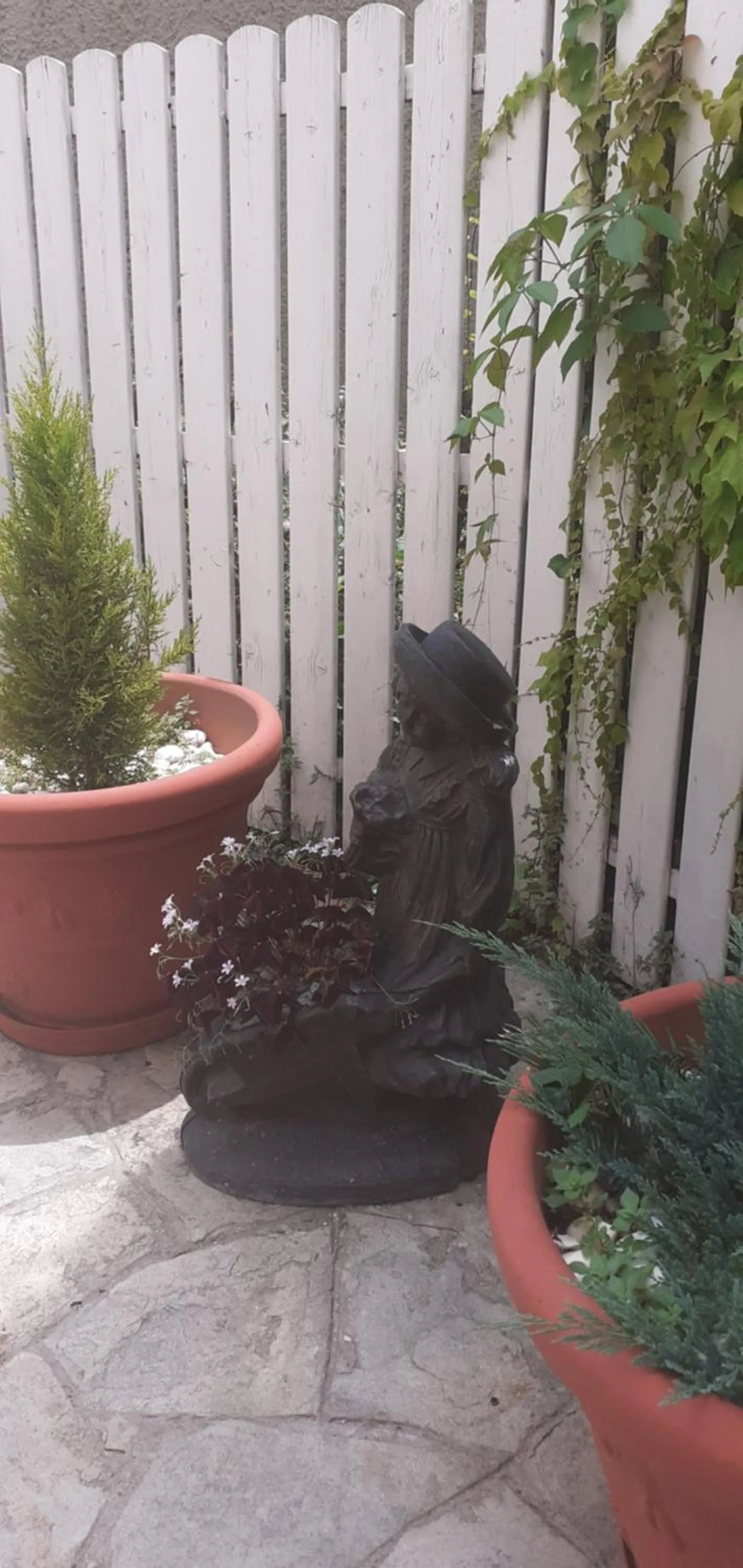 Garden in Hotel Exarhos