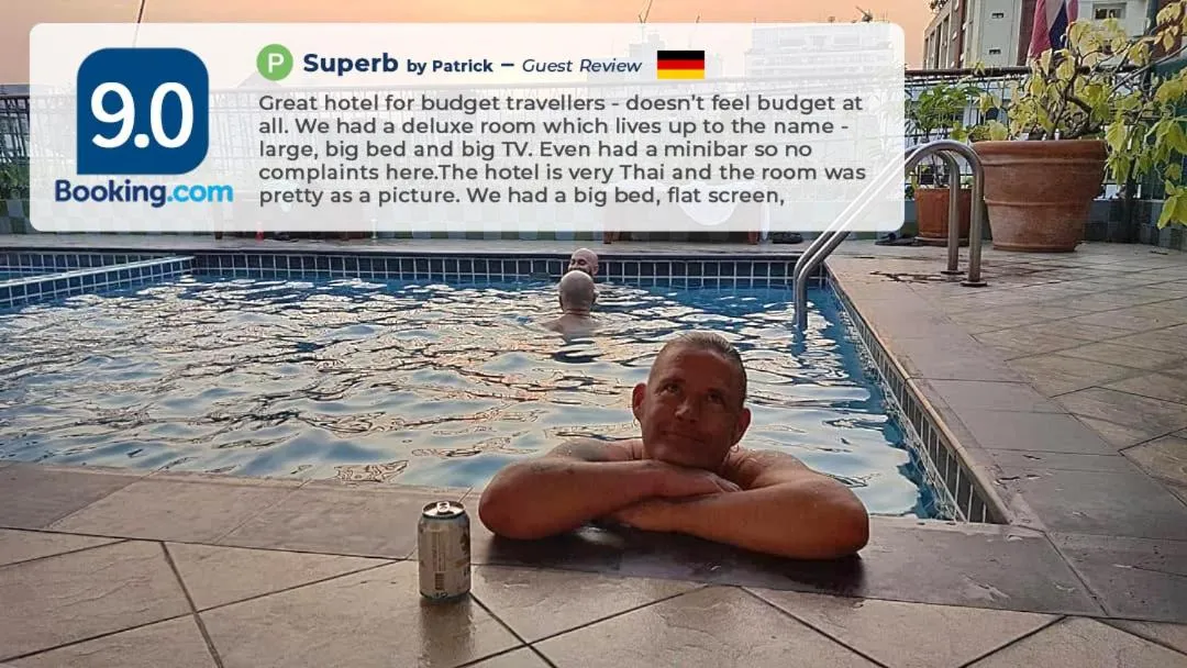 Swimming pool in Studio Suite by Royal Ivory Nana