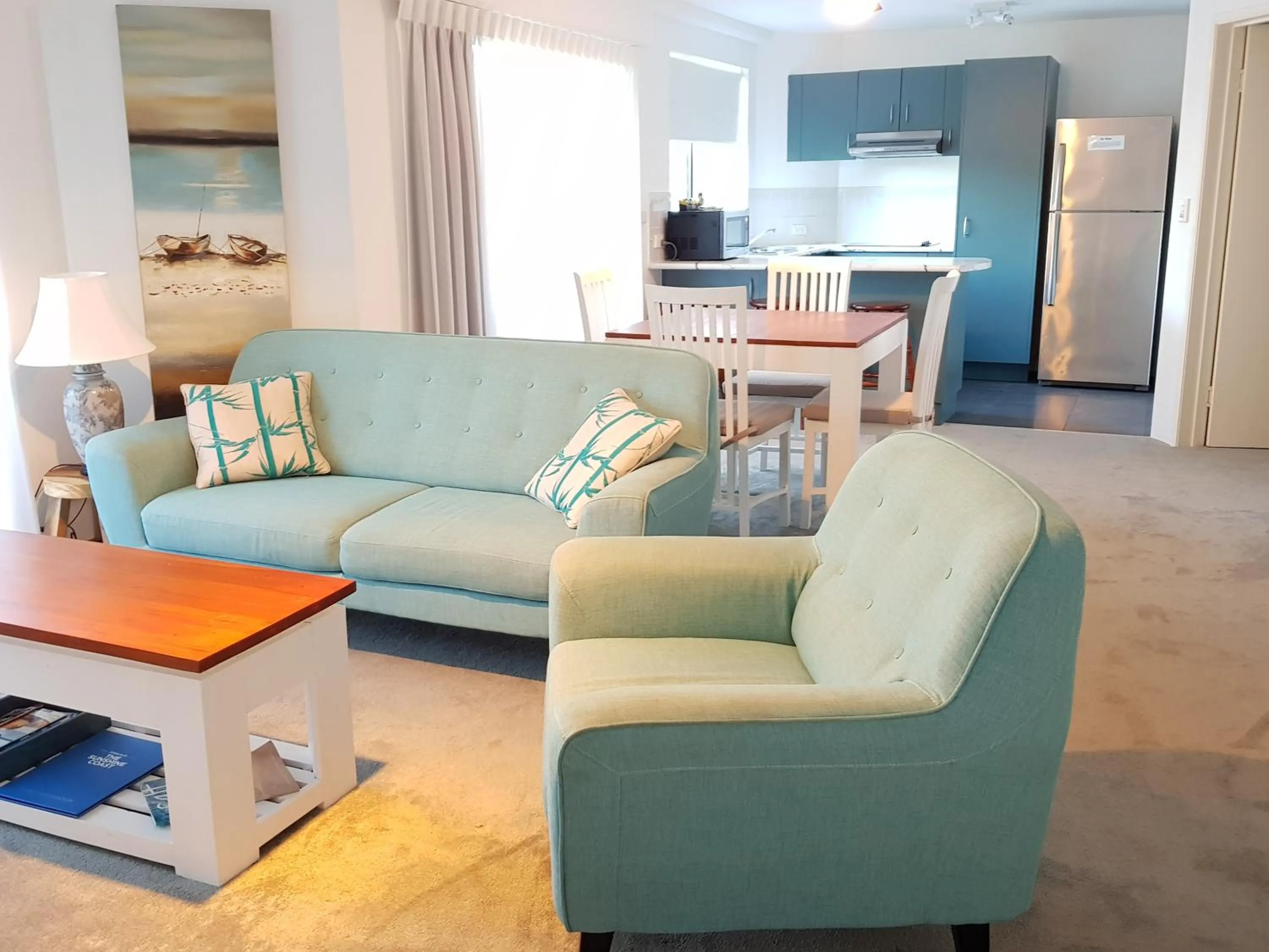 Living room in Excellsior Apartments