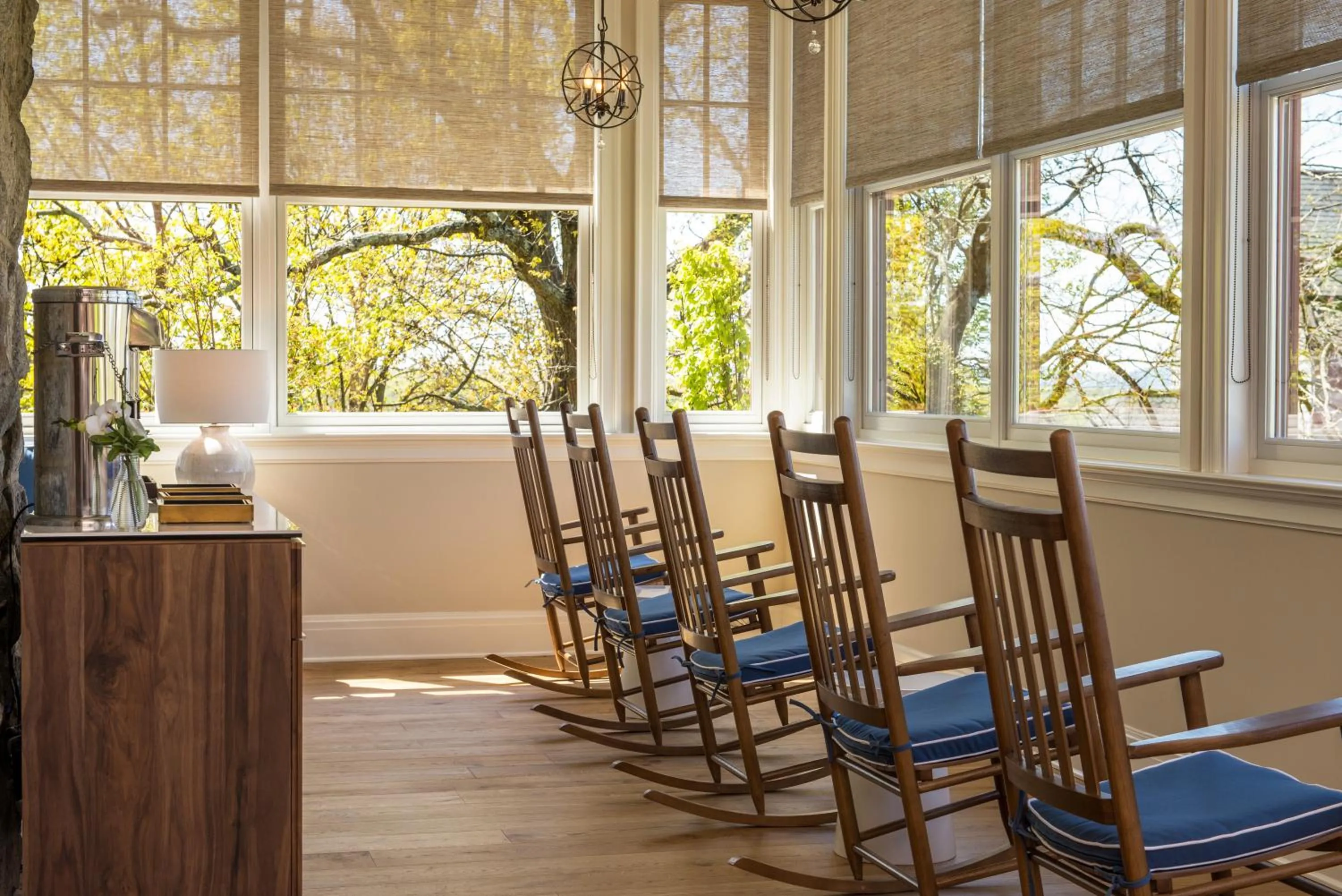 Communal lounge/ TV room in The Abbey Inn & Spa