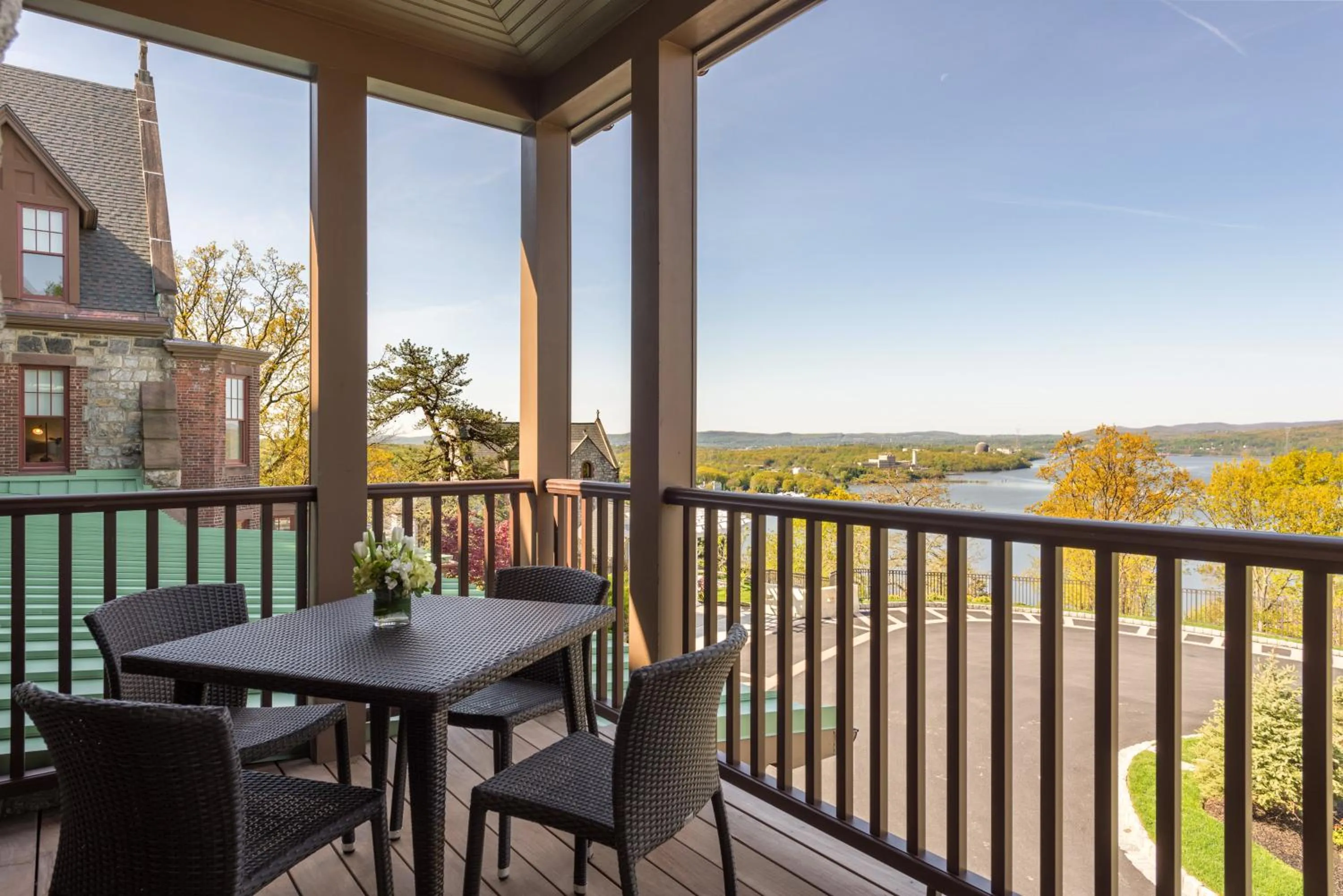 Patio in The Abbey Inn & Spa