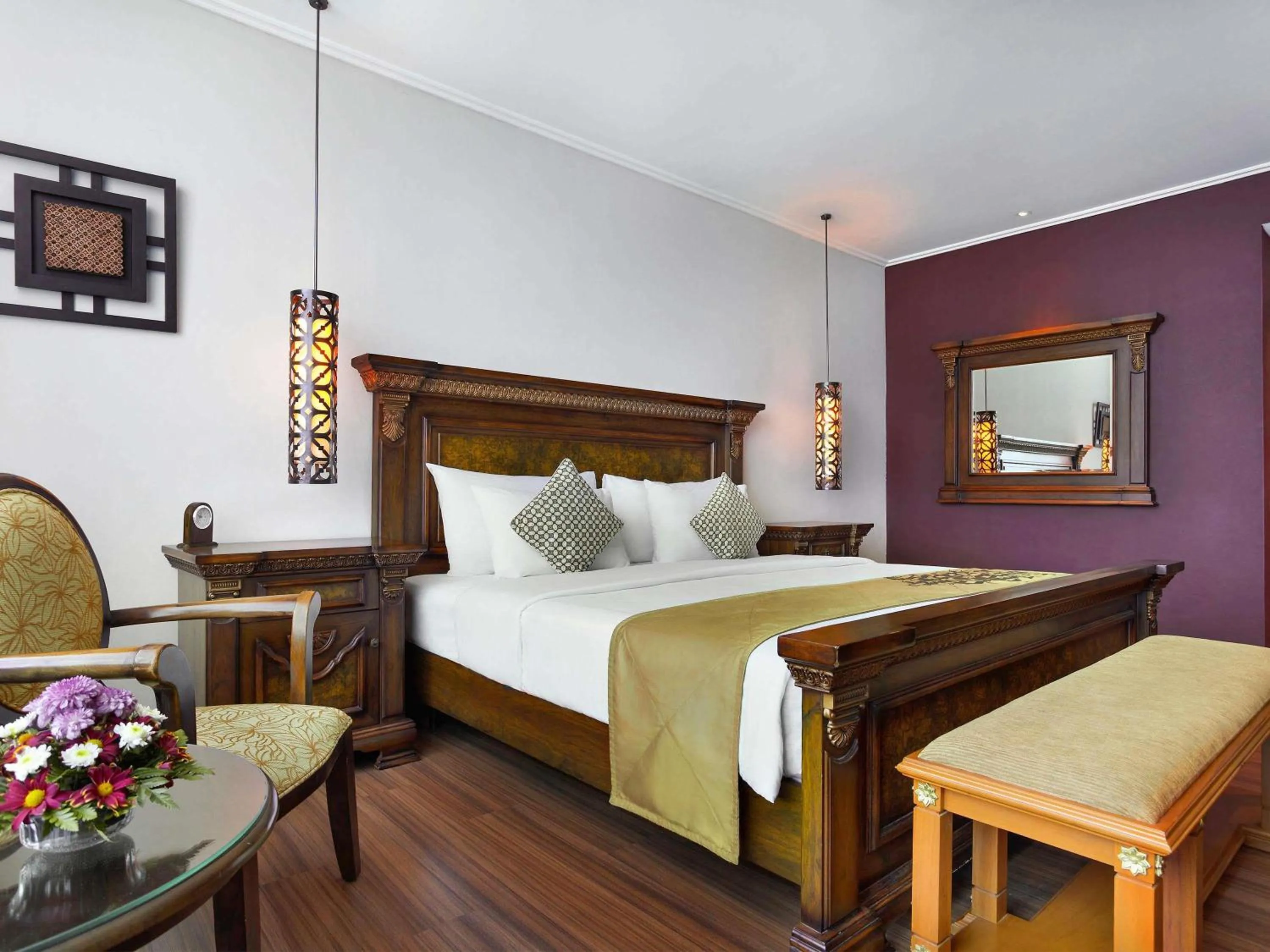 Bedroom, Bed in The Royal Surakarta Heritage - Handwritten Collection