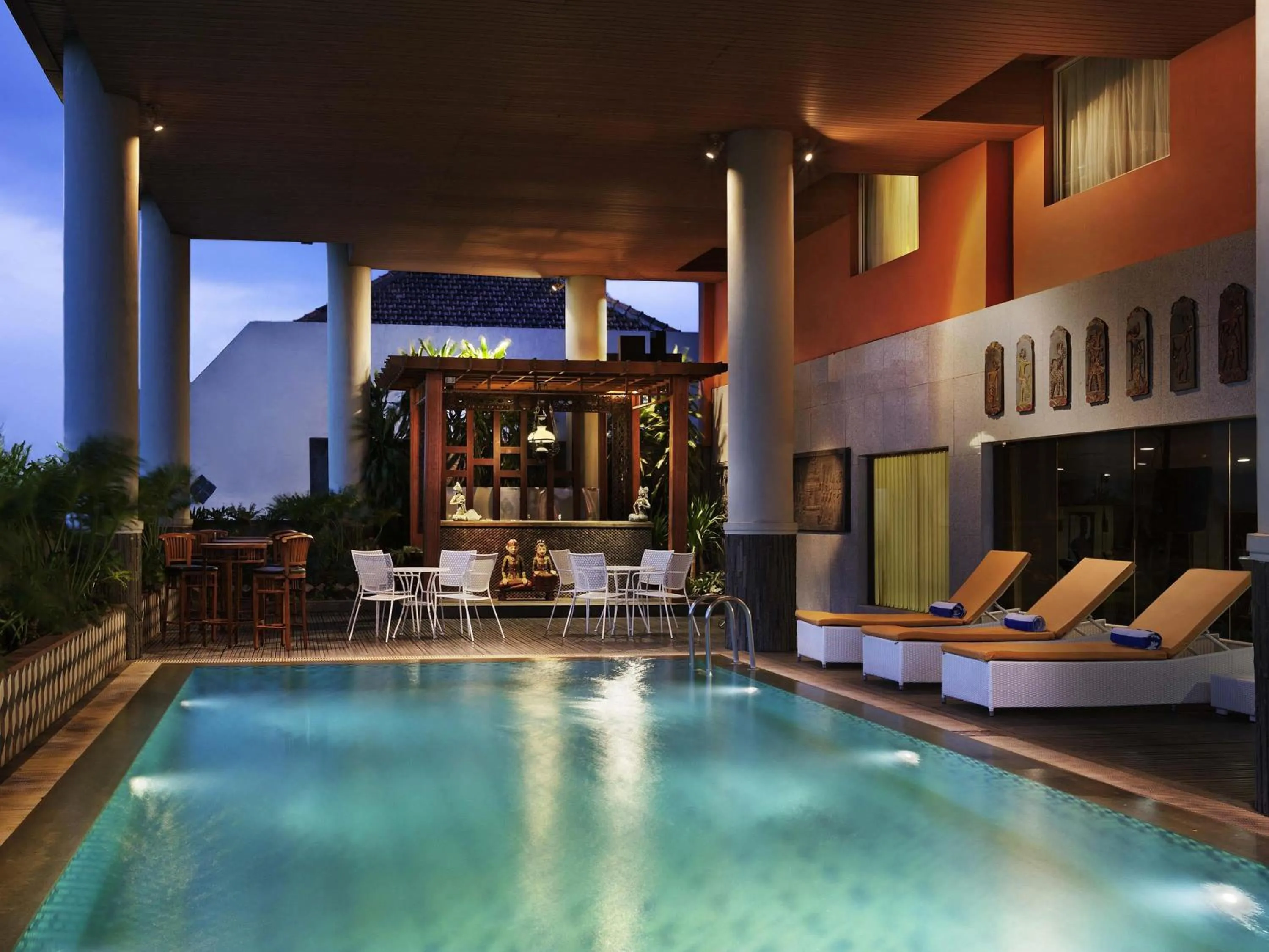 Pool view in The Royal Surakarta Heritage - Handwritten Collection