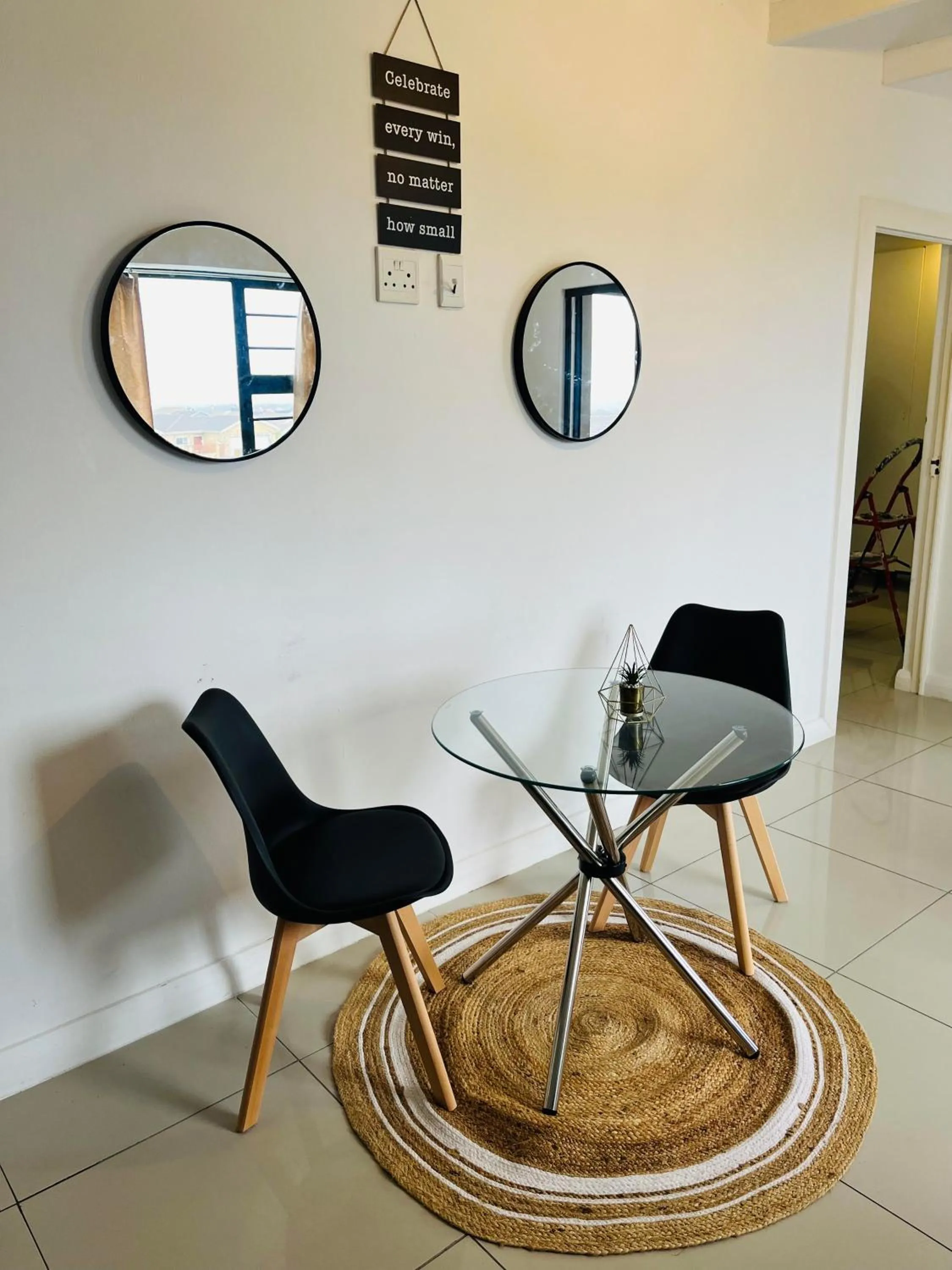 Seating area in Mount Pleasant Suites