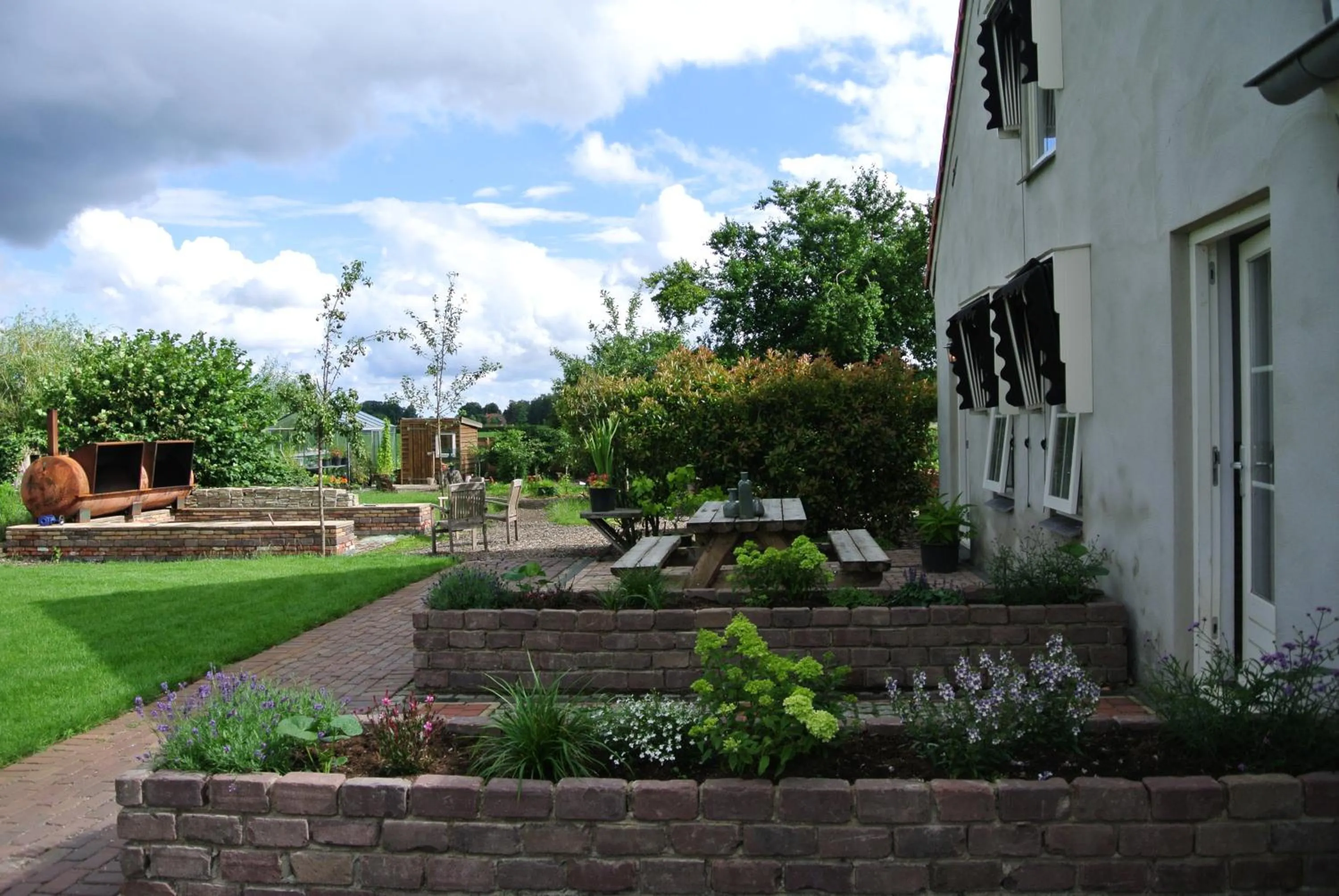 Garden in Hoeve Delshorst