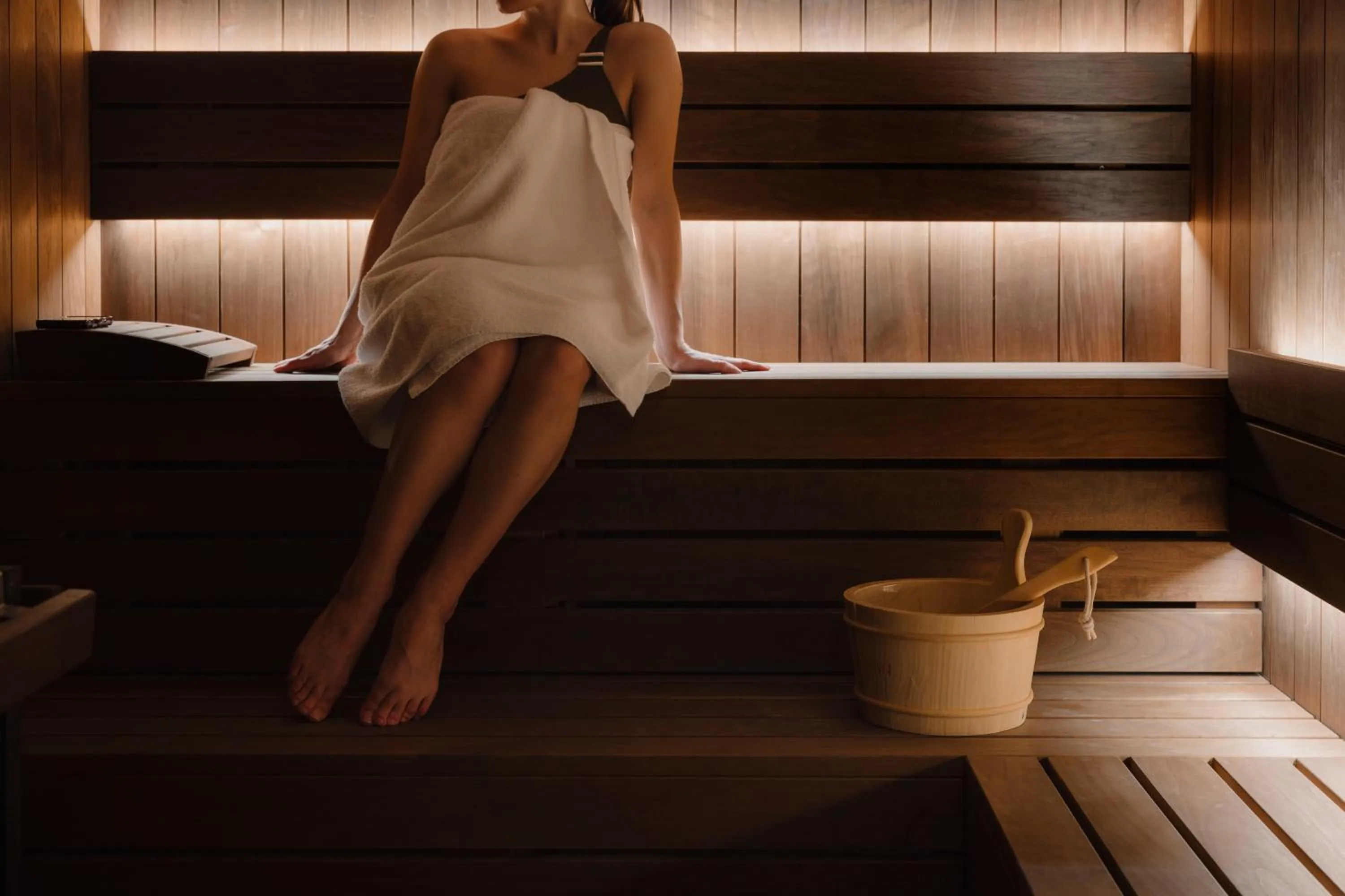 Sauna in Hôtel Balzac Paris & Spa Ikoï