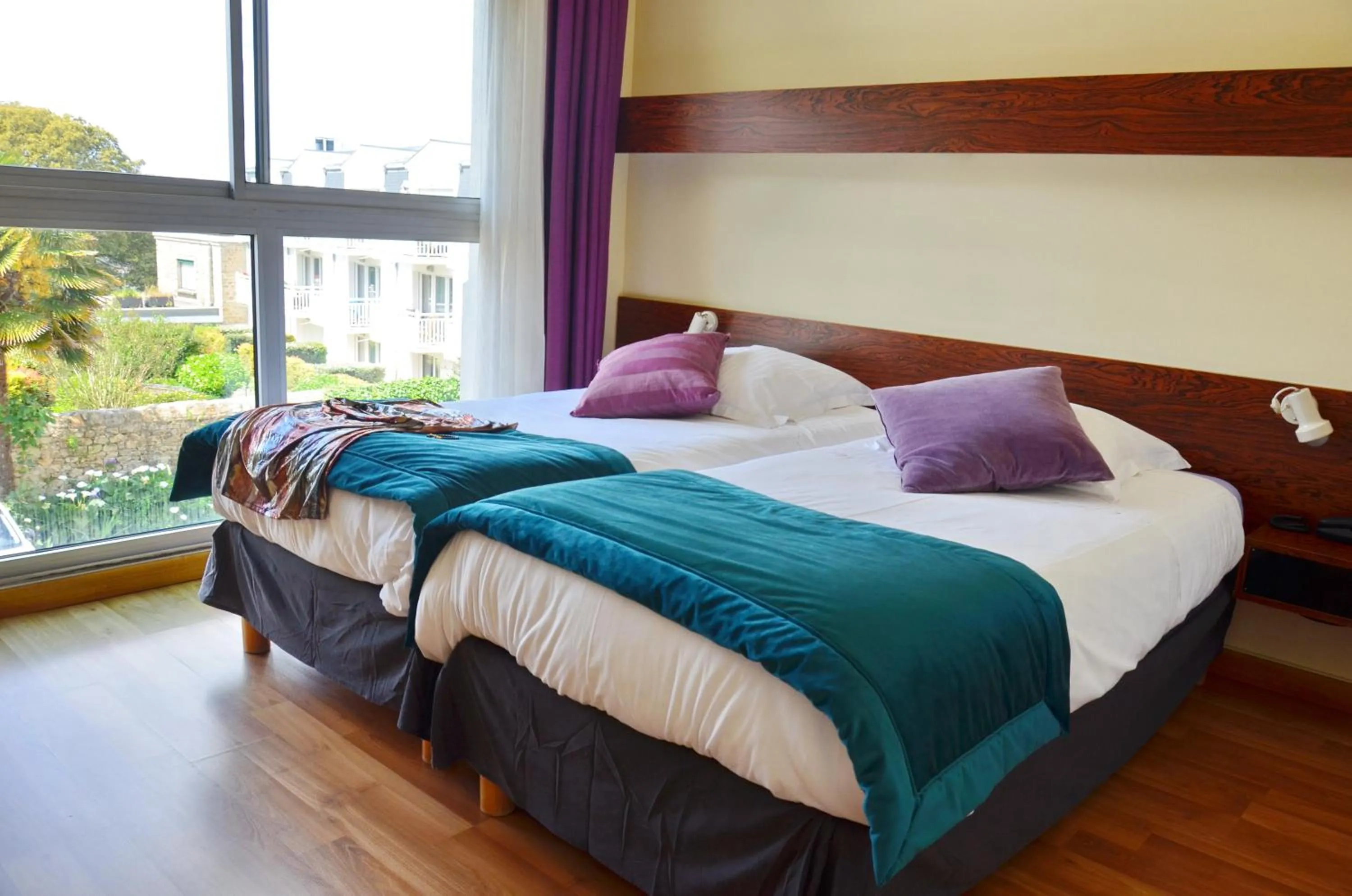 Bedroom, Bed in Hotel Ker Vennaik