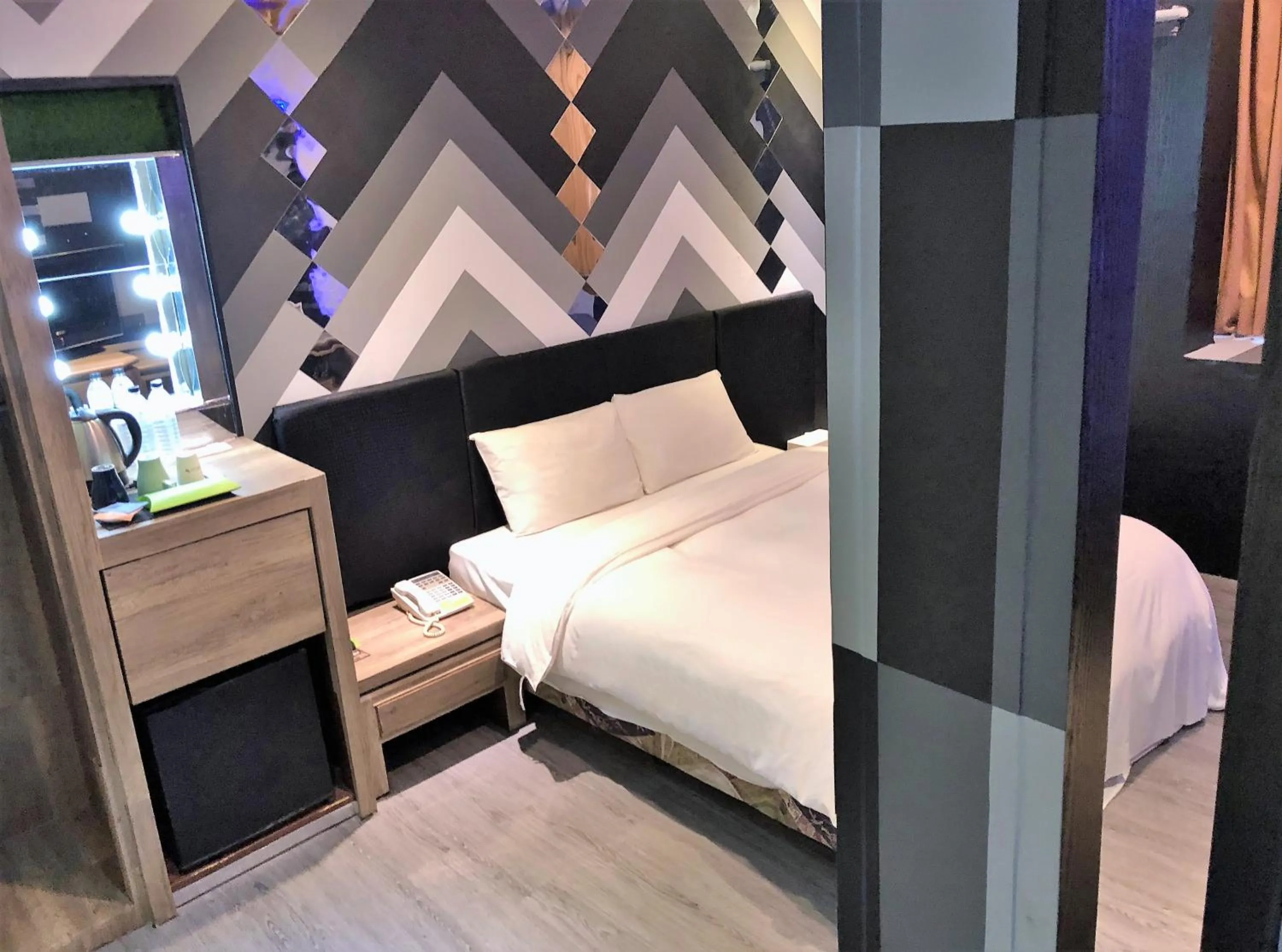 Photo of the whole room, Bed in Guest Motel-Zhubei