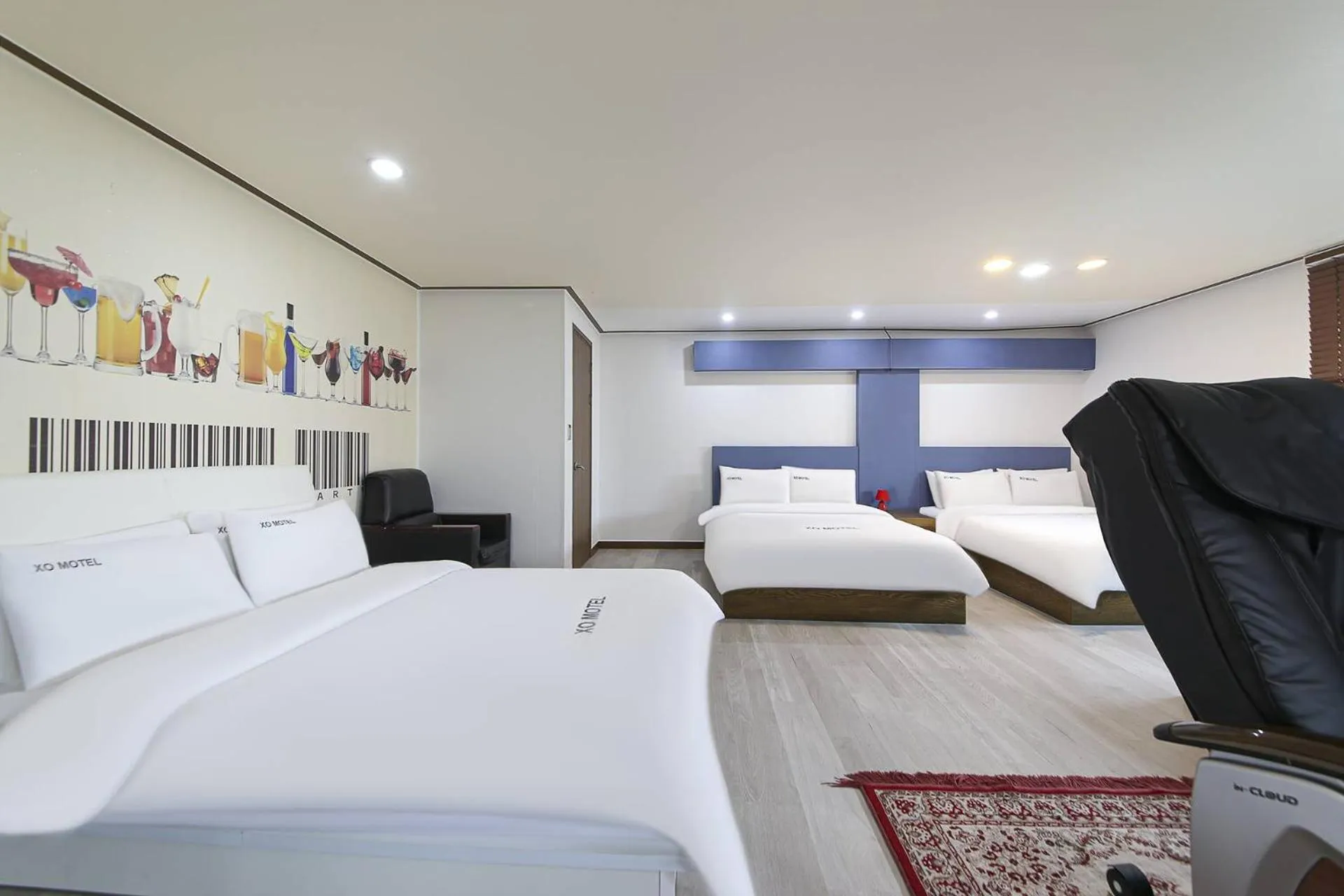 Bed in XO Hotel