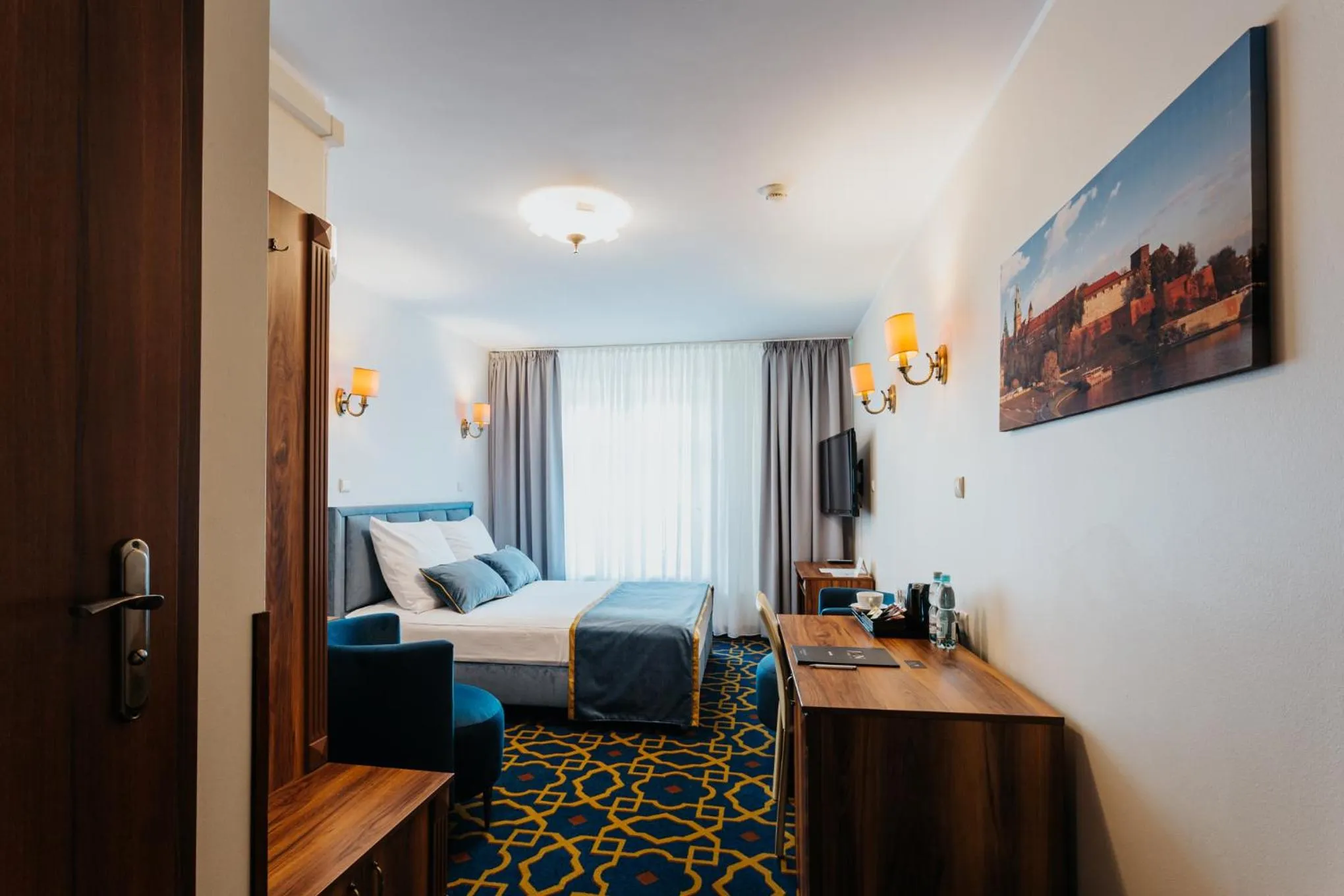 TV and multimedia, Bed in Hotel Jan