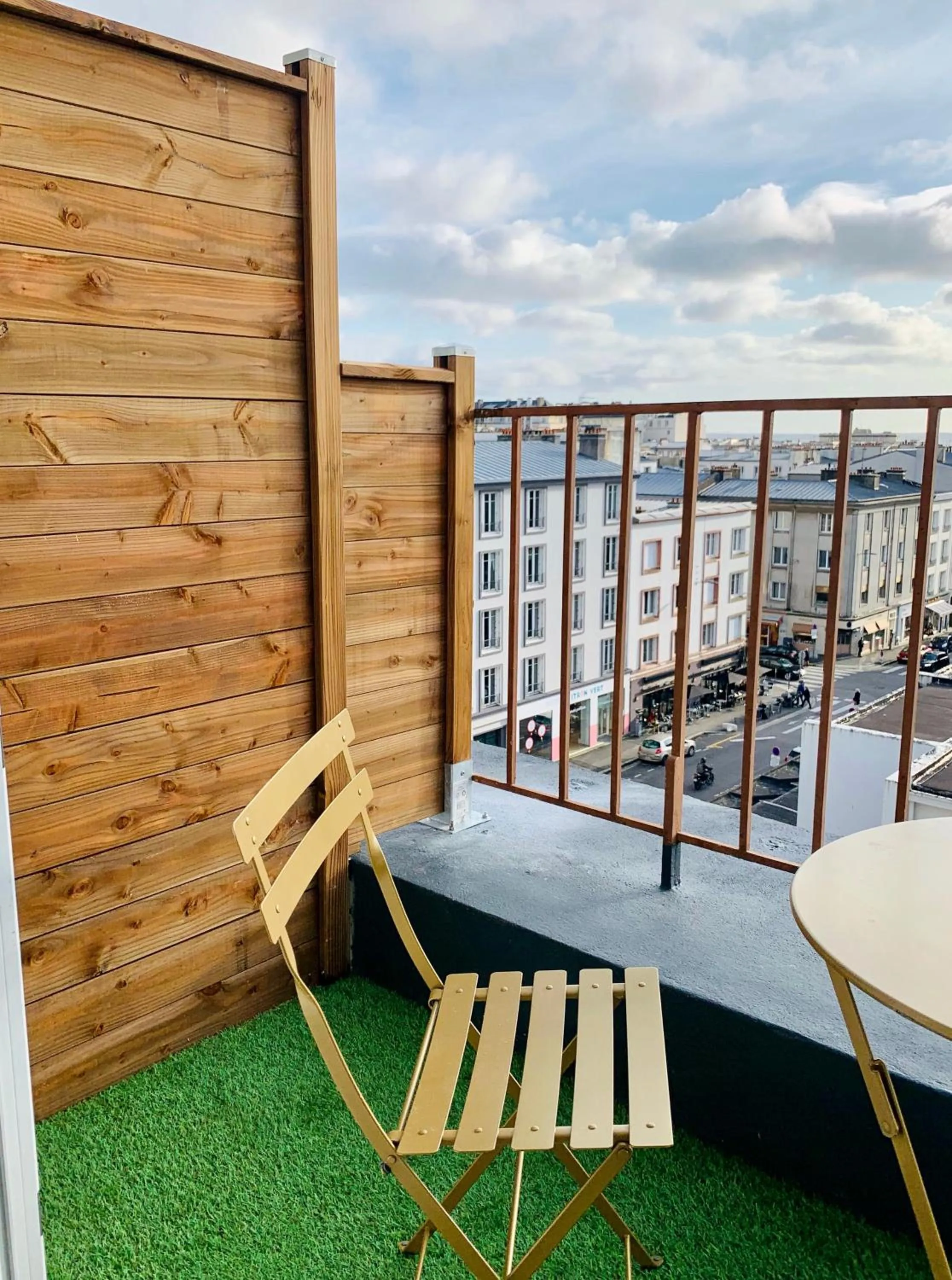 Patio in Hotel Saint Louis