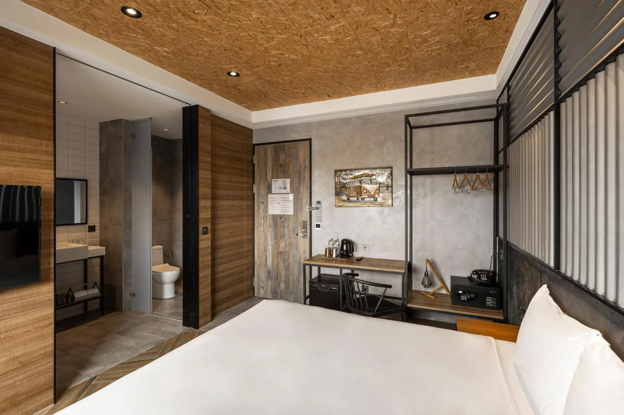 Bed in Oinn Hotel & Hostel Tainan