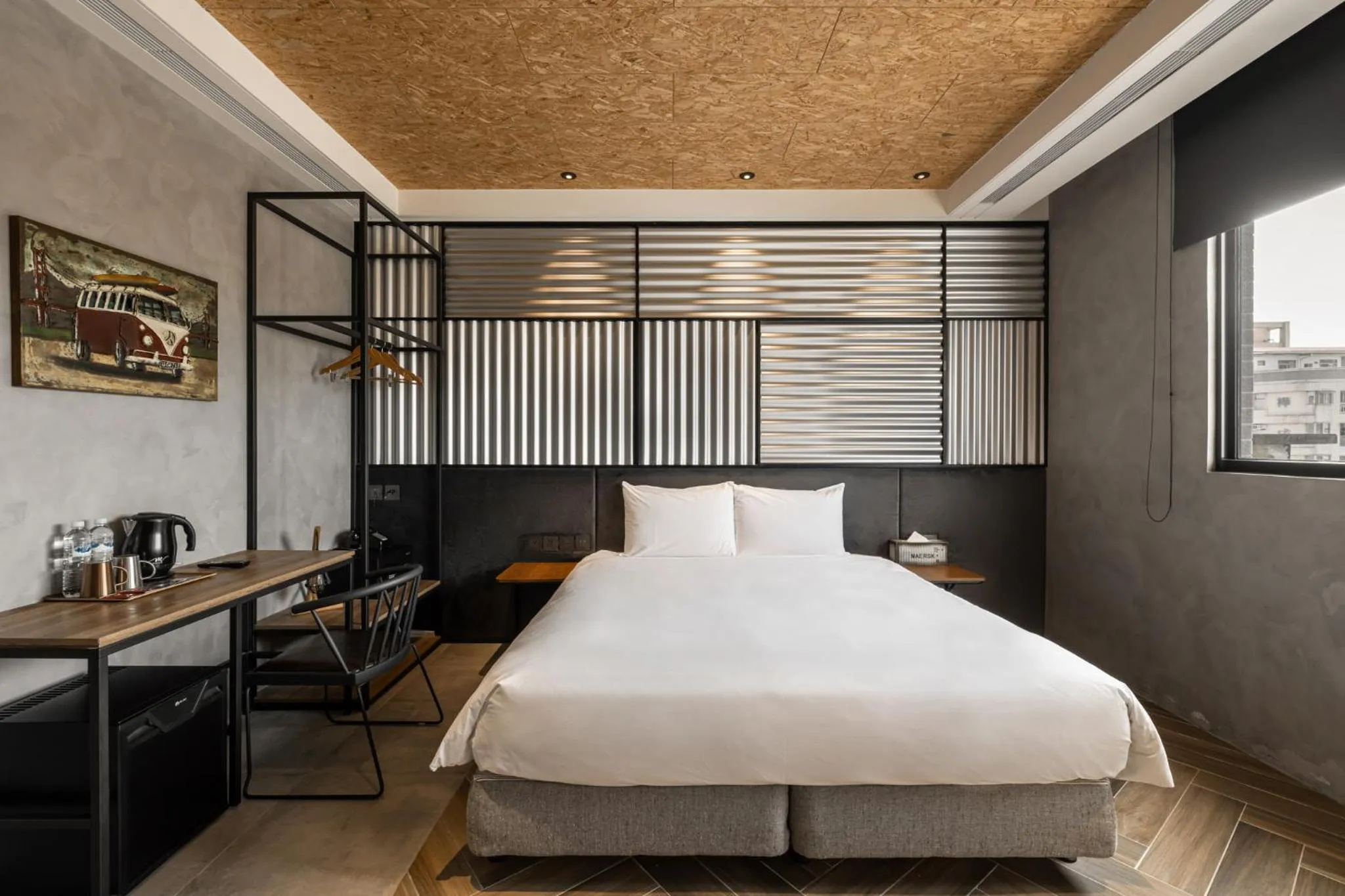 Bed in Oinn Hotel & Hostel Tainan