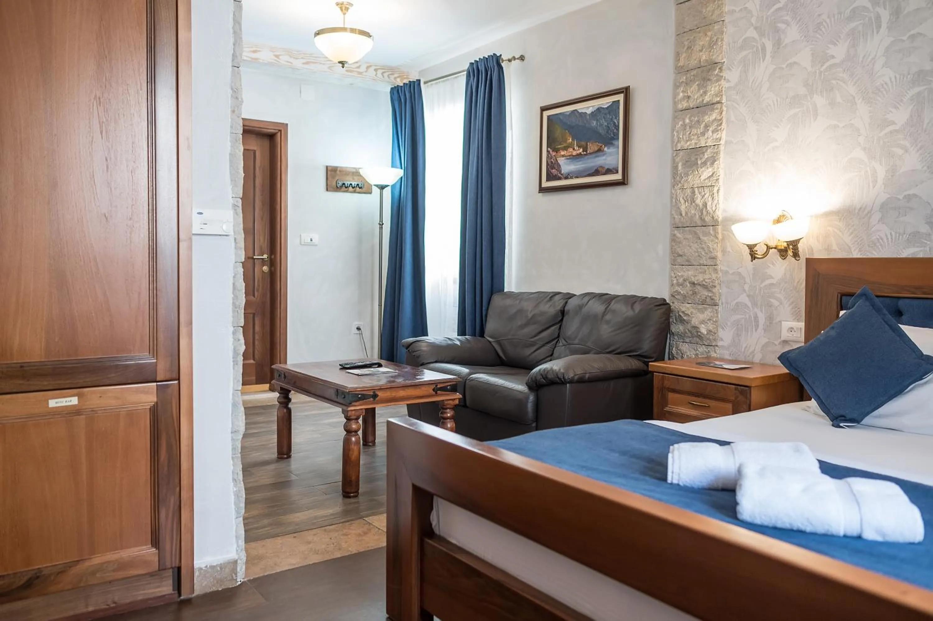 Bed in Conte Hotel & Restaurant