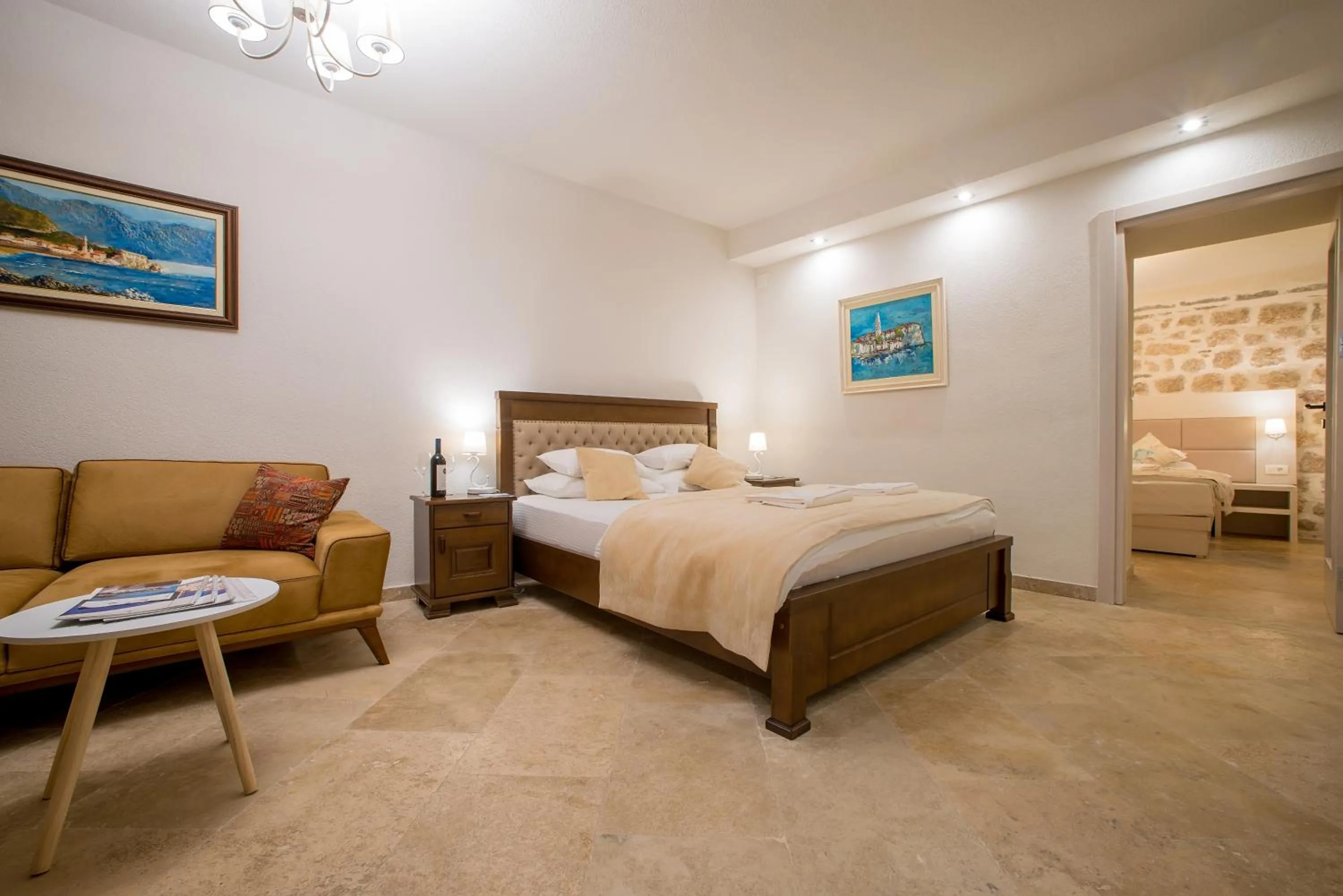 Bed in Conte Hotel & Restaurant