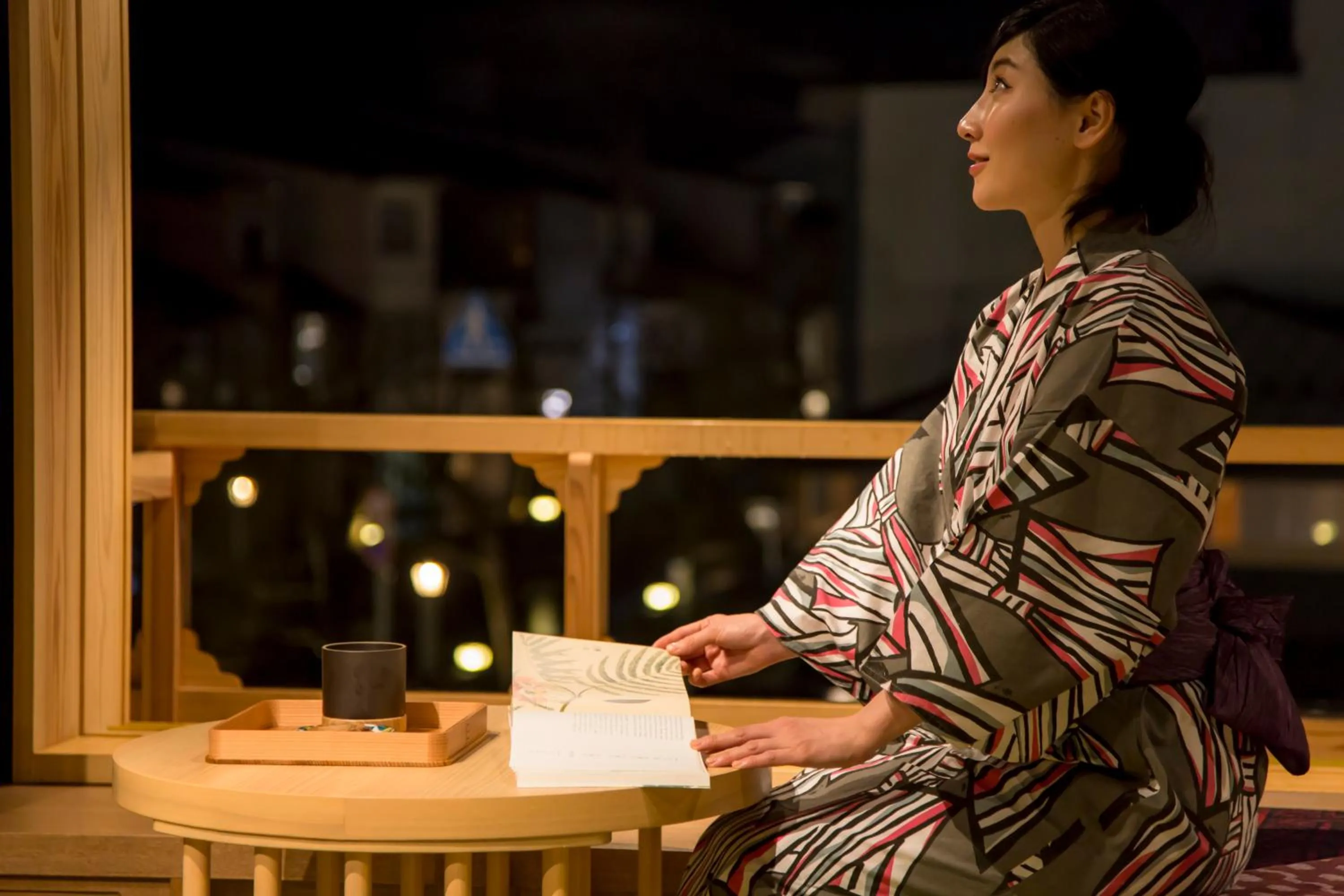 Night in Kinosaki onsen Tokitotoki