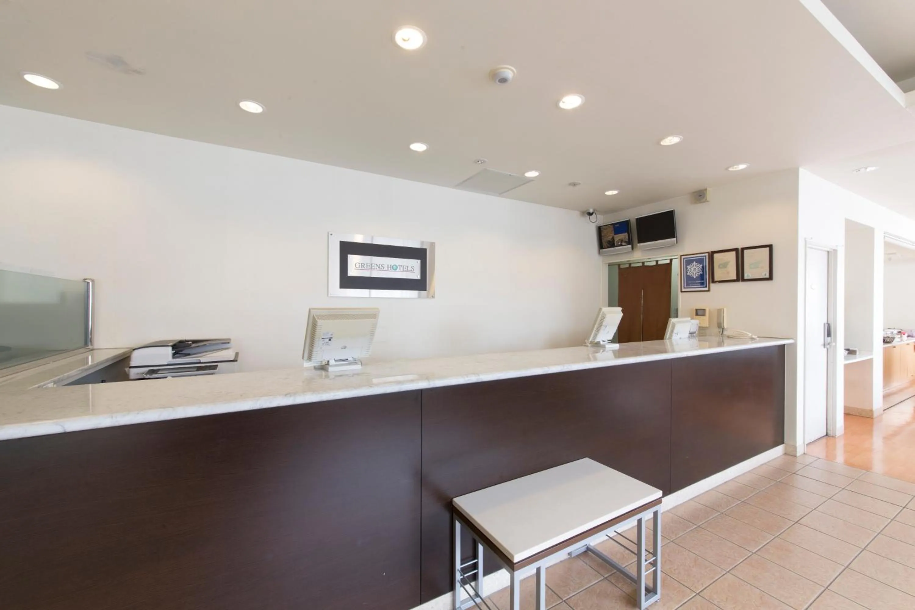 Lobby or reception in Hotel Econo Kameyama