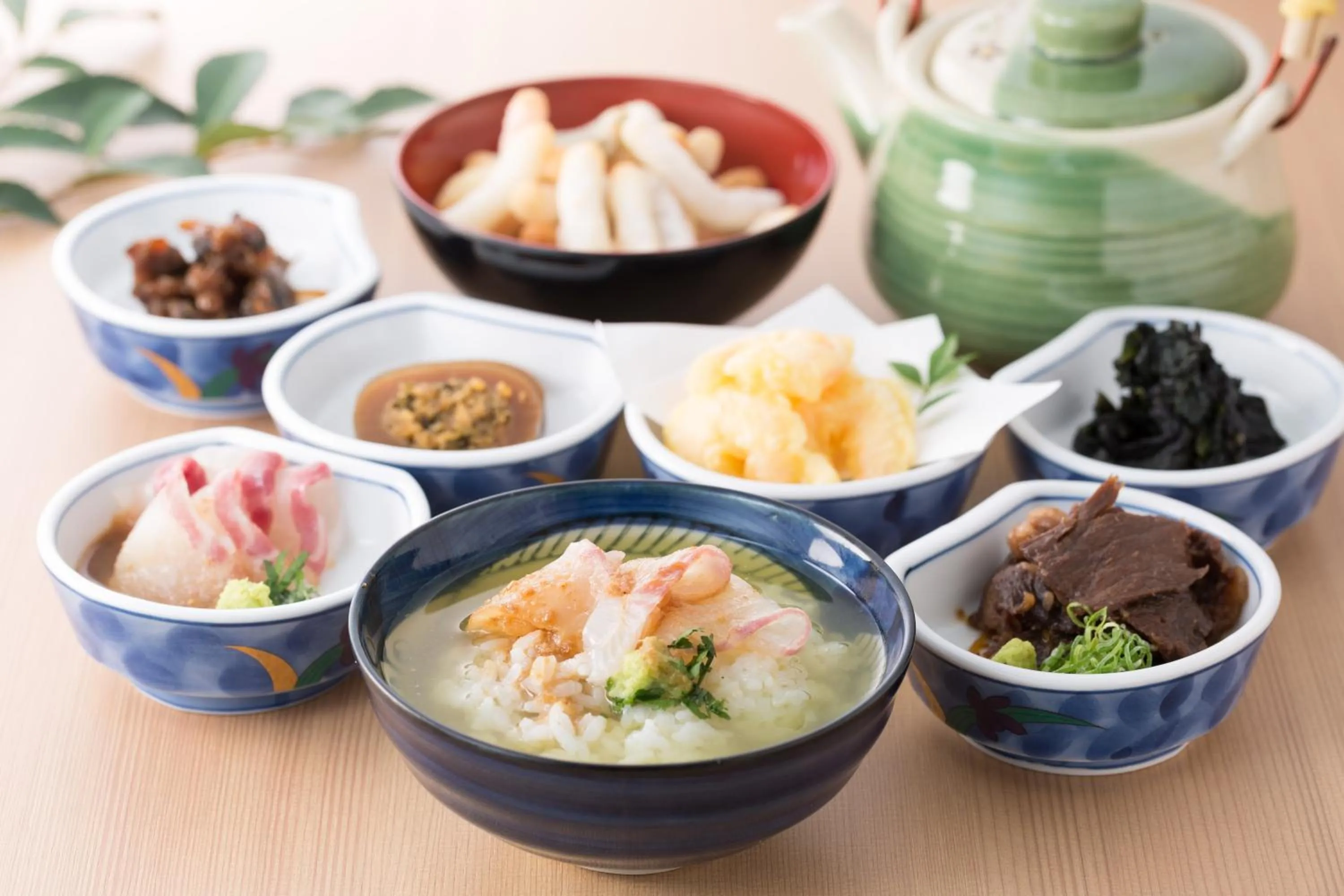 Food close-up in Hisai Green Hotel