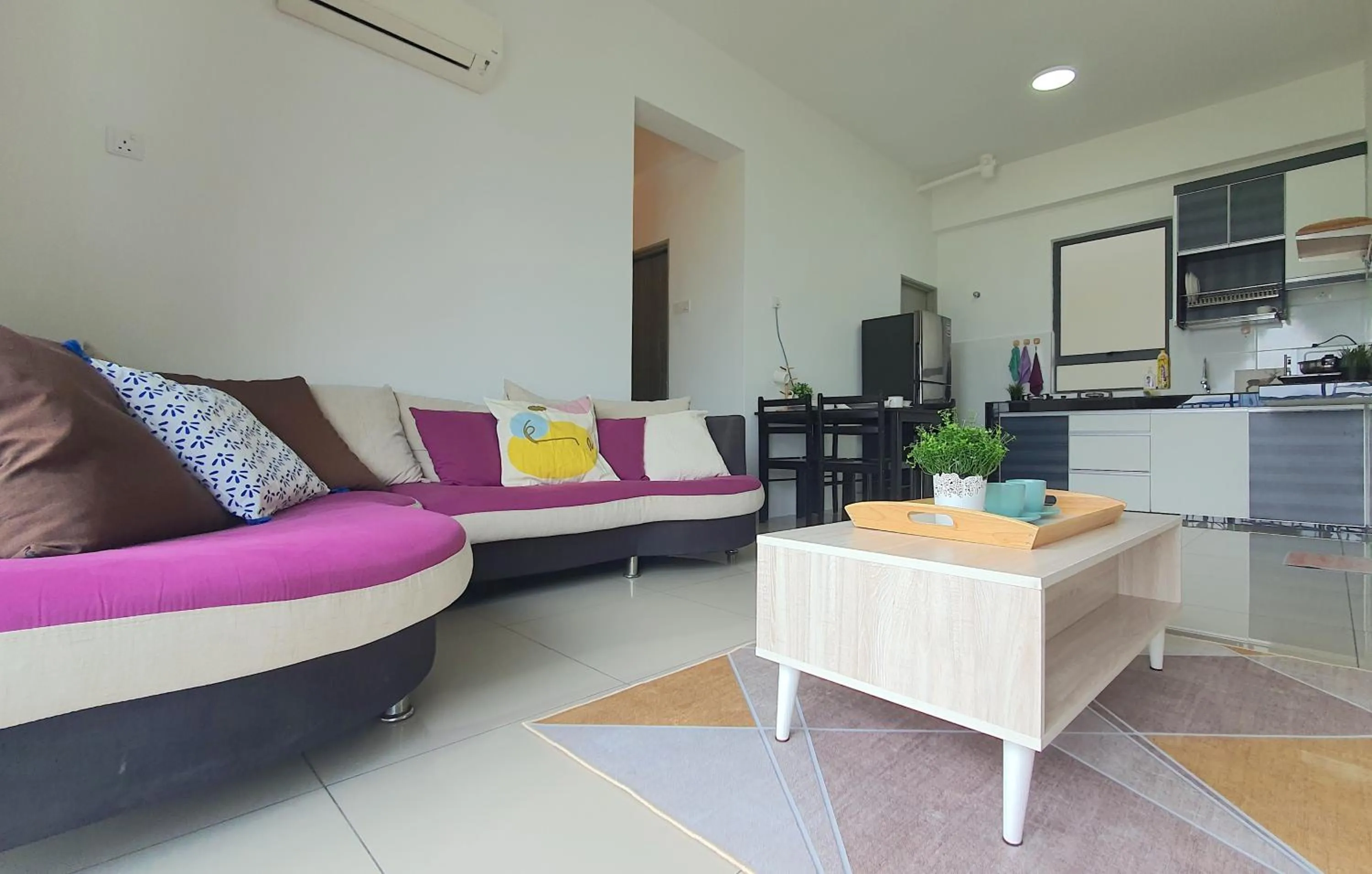 Living room in Ipoh Meru Casa Kayangan by BeeStay