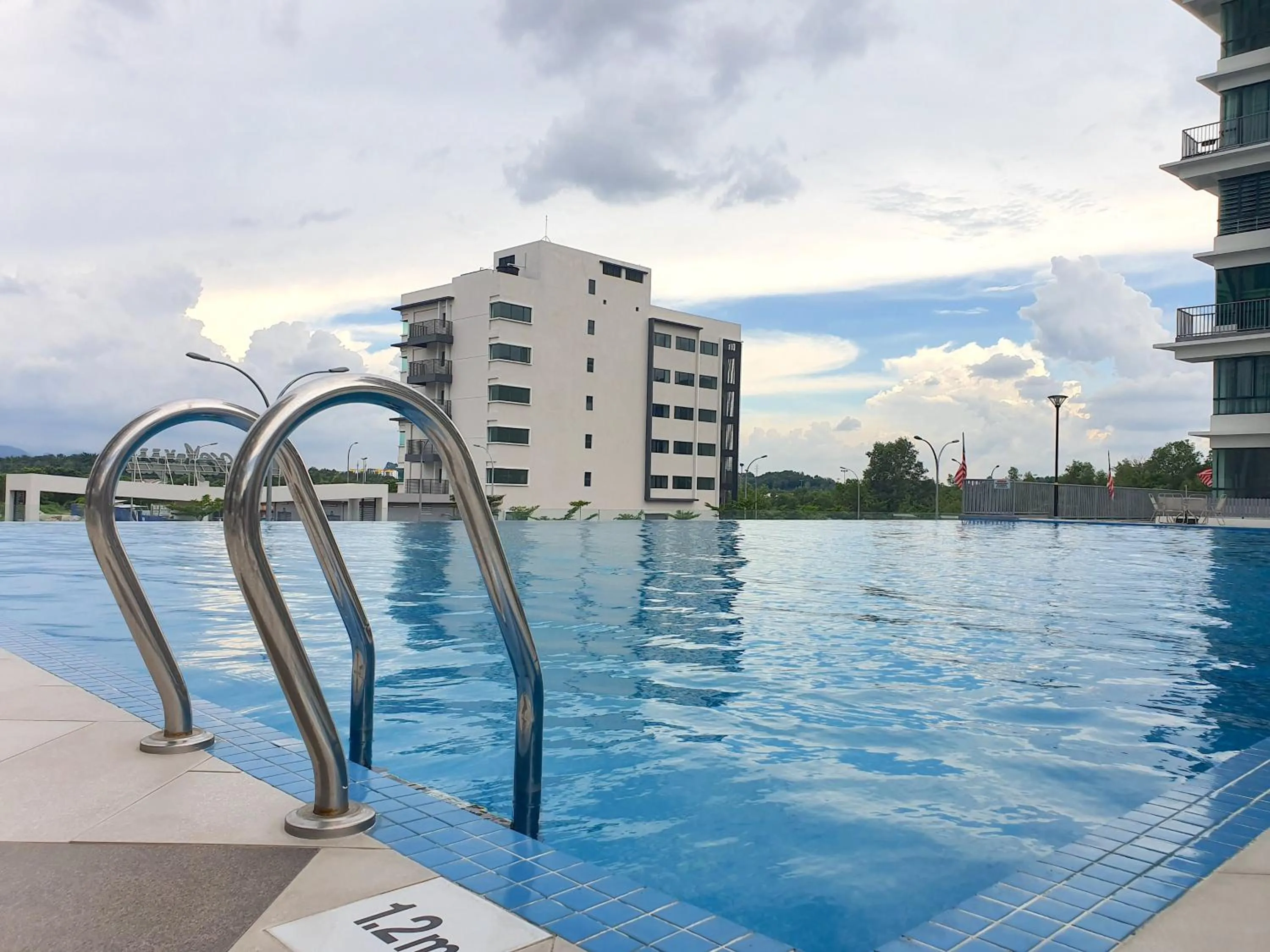 Swimming pool in Ipoh Meru Casa Kayangan by BeeStay