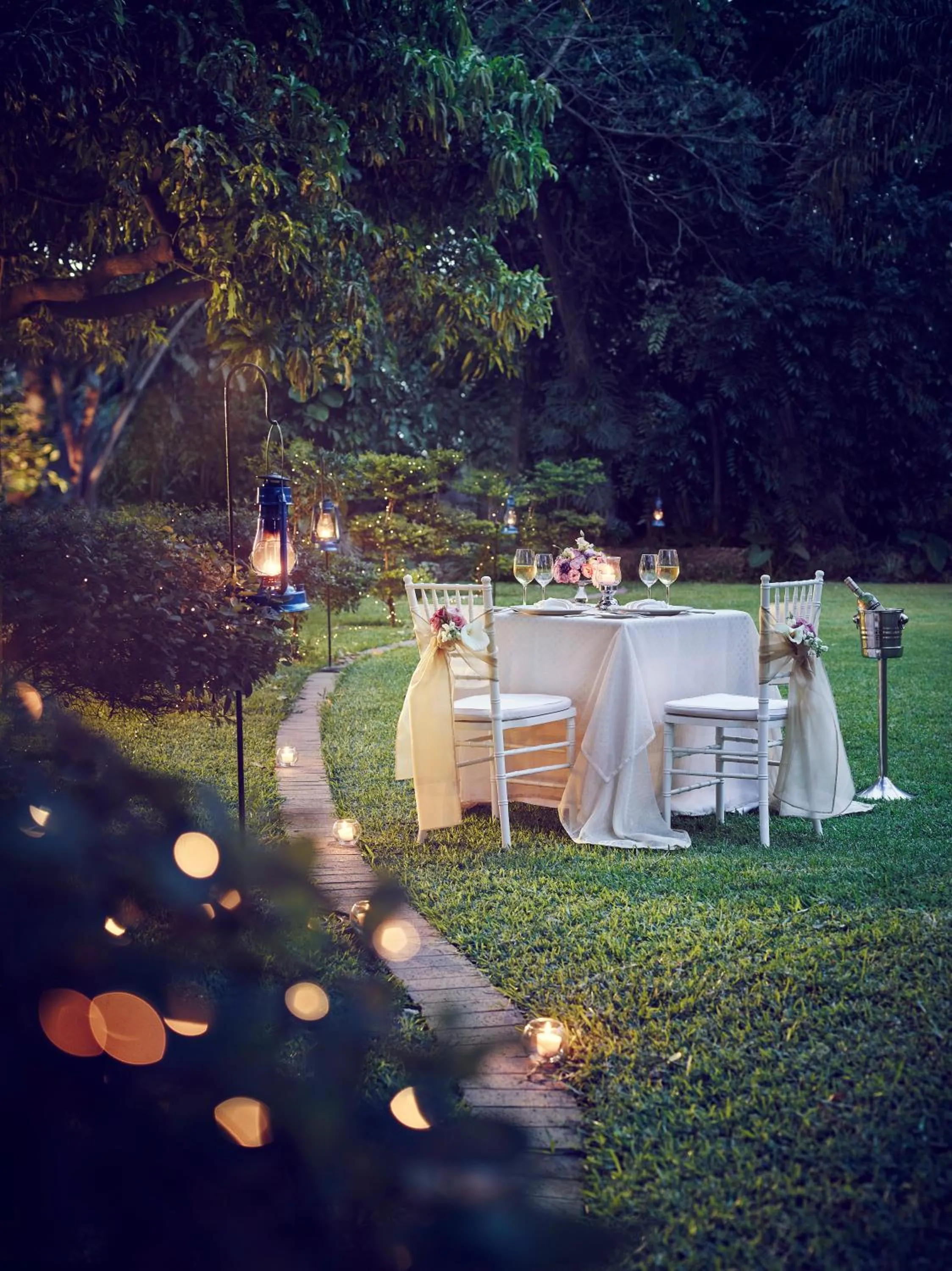 Garden in The Pamodzi Hotel