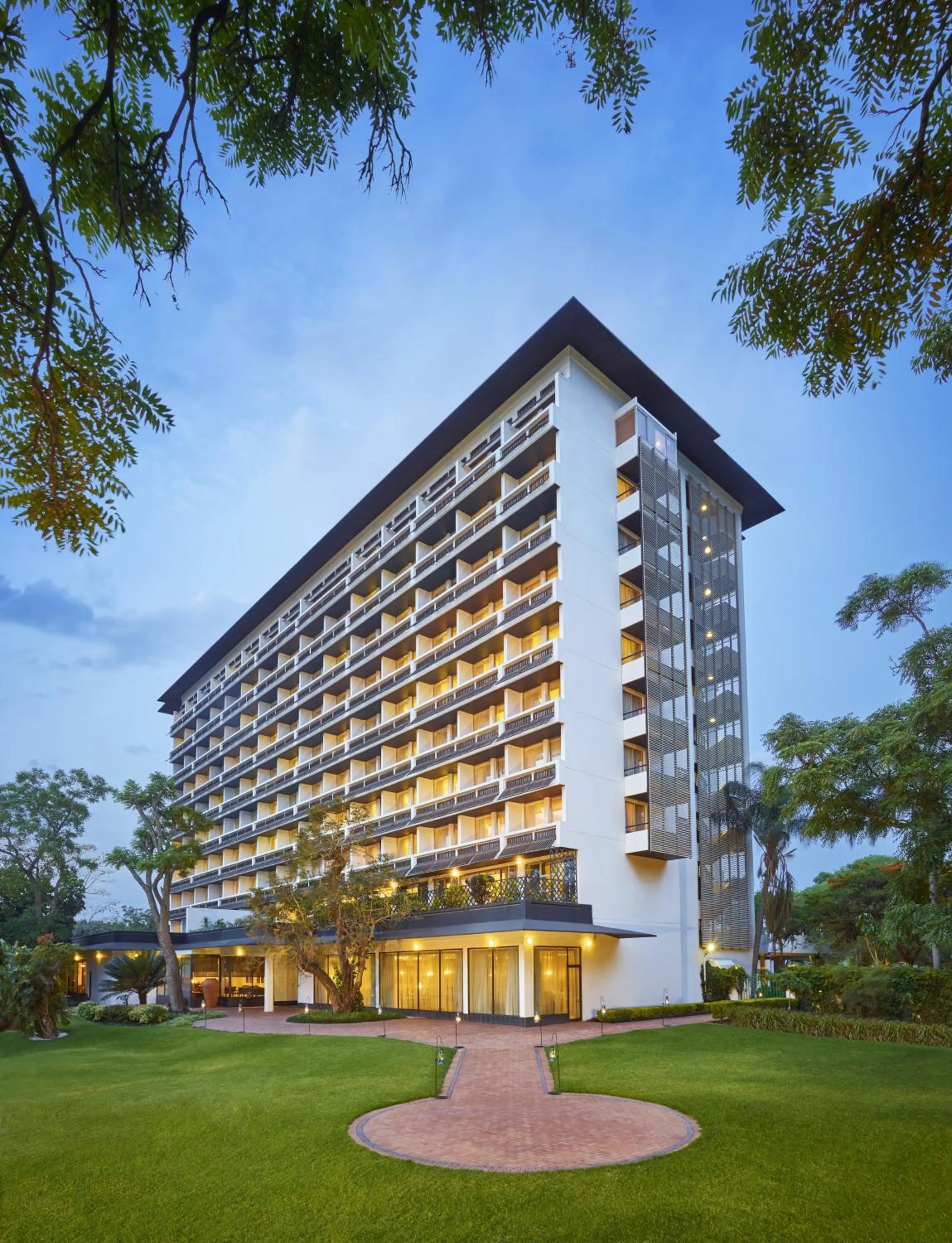 Facade/entrance in The Pamodzi Hotel