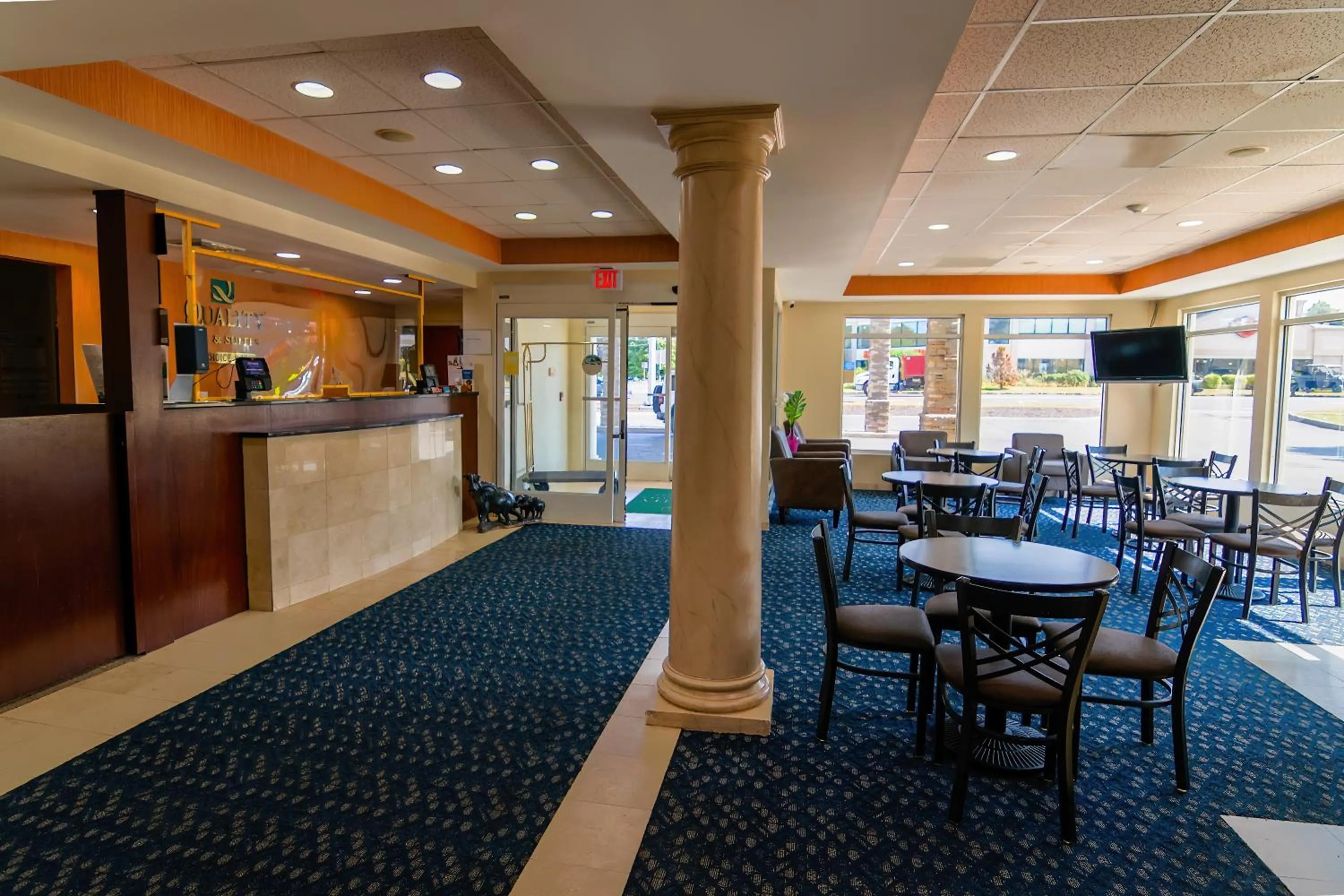 Lobby or reception in Quality Inn & Suites Danbury near University