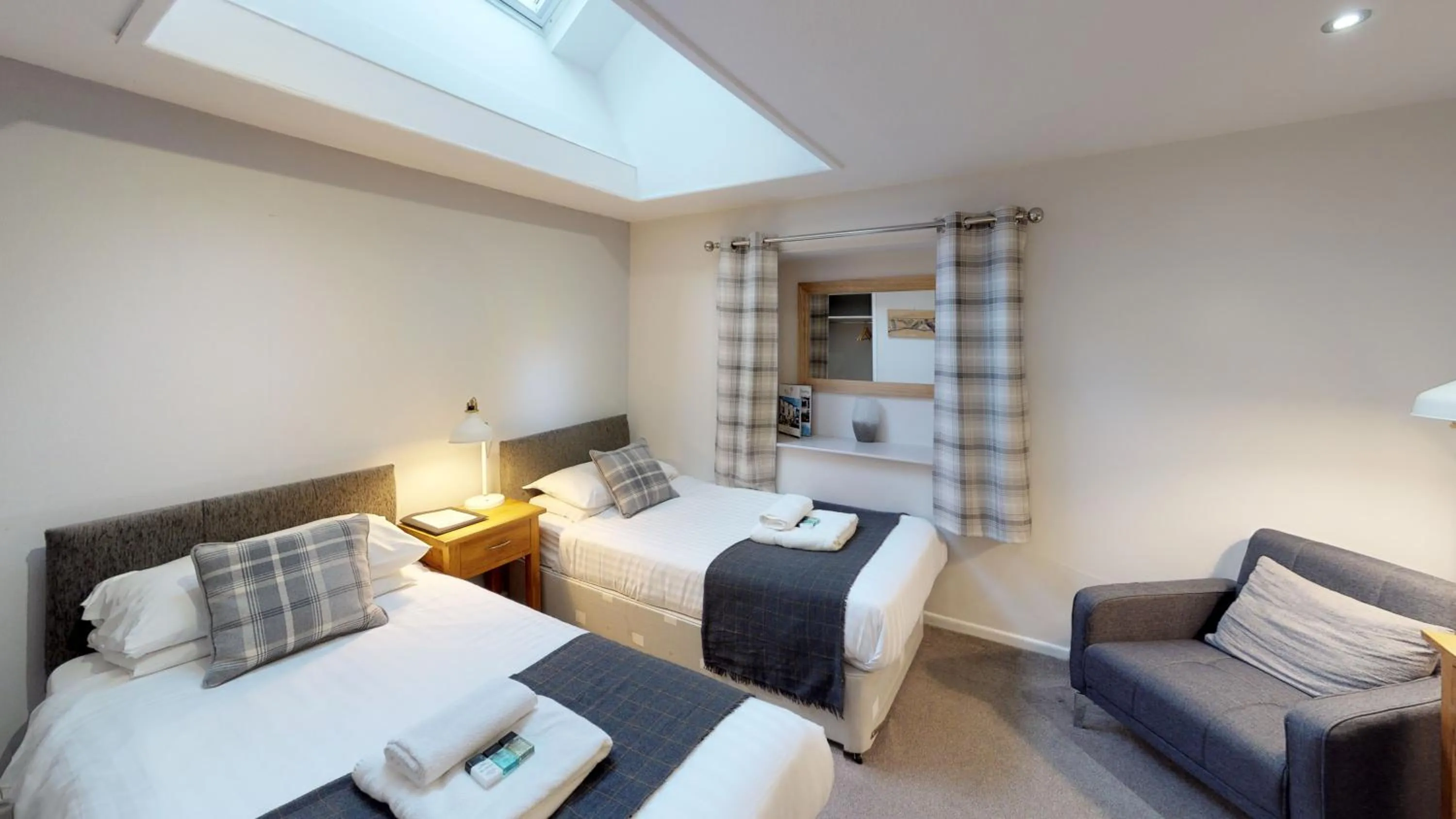 Bed in Black Horse Hotel