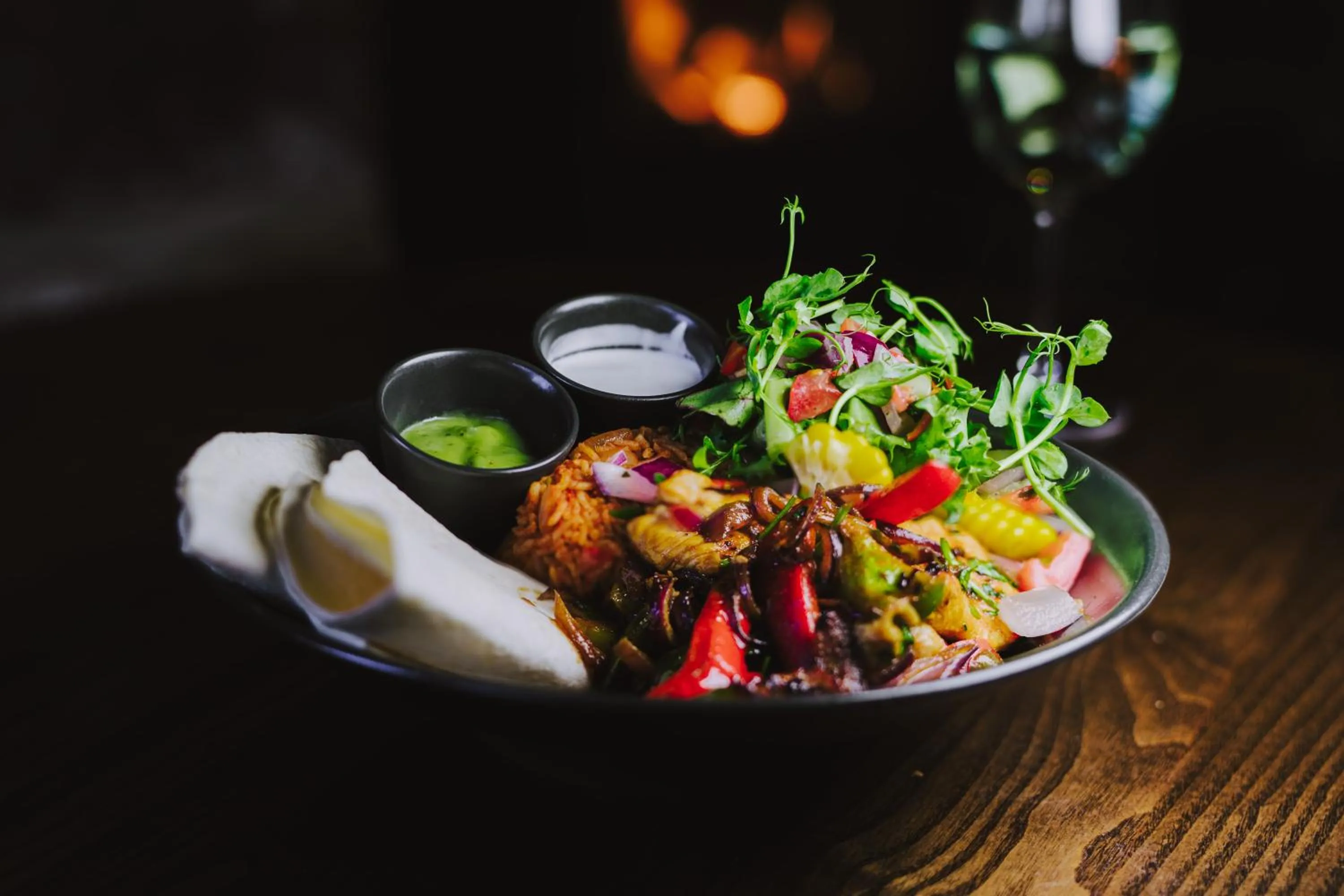 Food in Black Horse Hotel