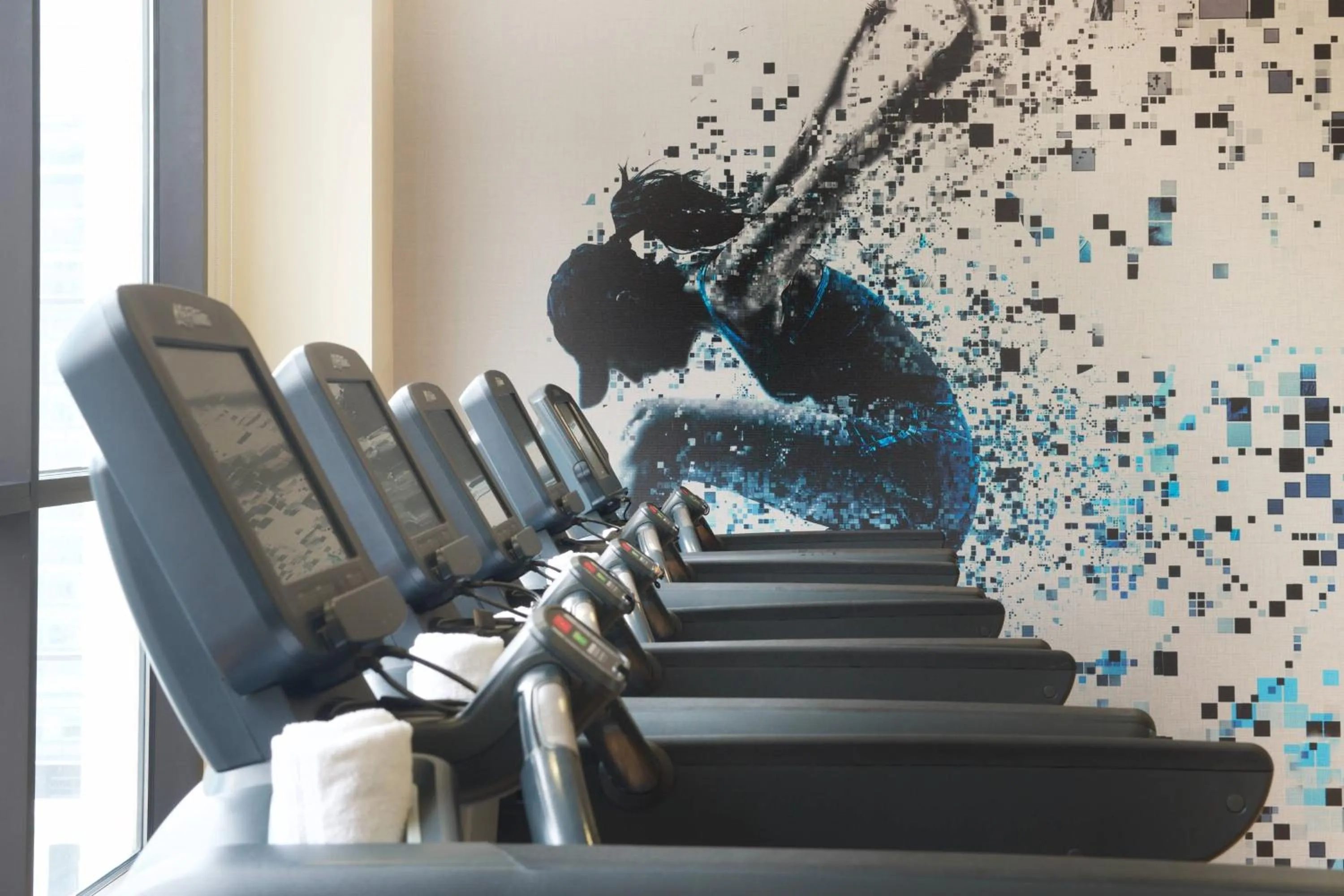 Fitness centre/facilities in Sheraton Indianapolis City Centre Hotel