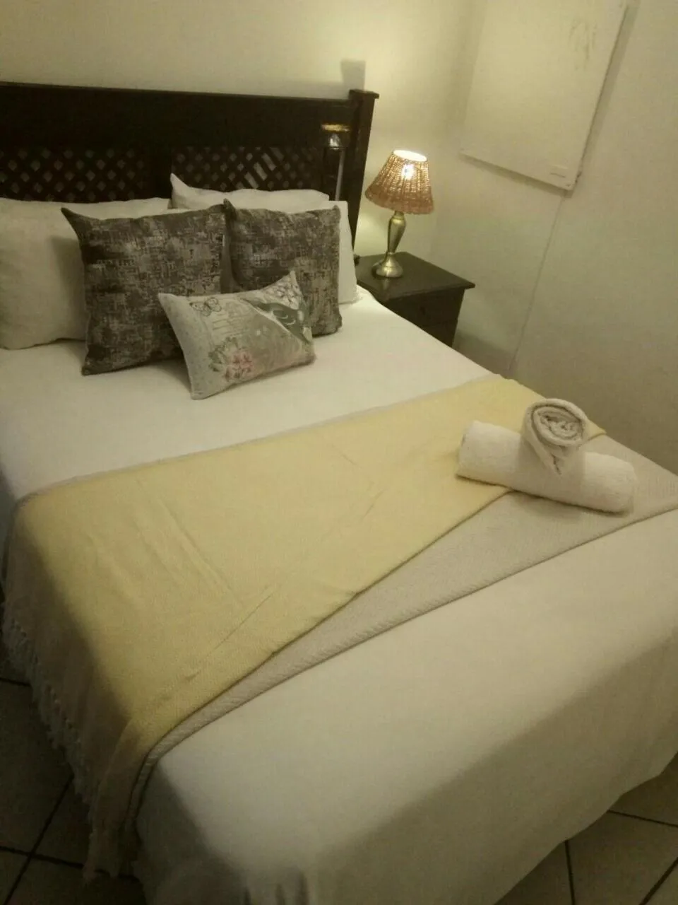 Bed in Bruno Comfort Suites