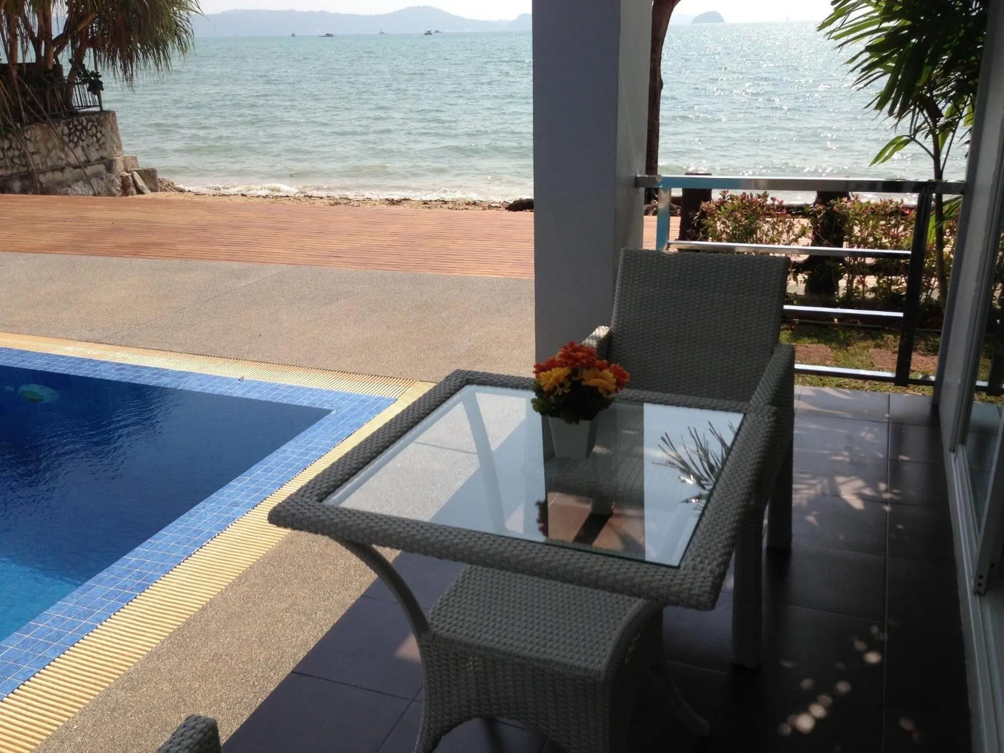 Swimming pool in Chalong Beach Front Residence
