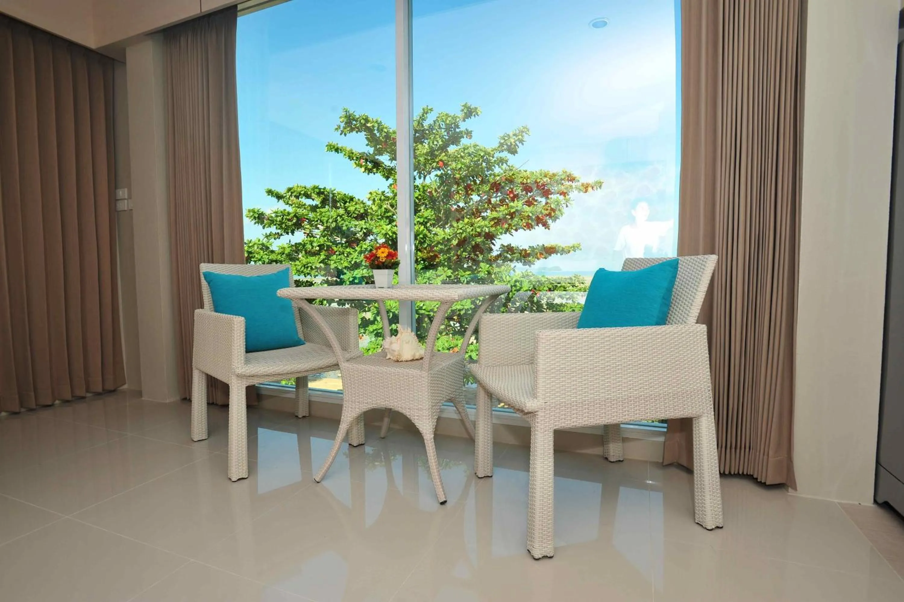 Seating area in Chalong Beach Front Residence