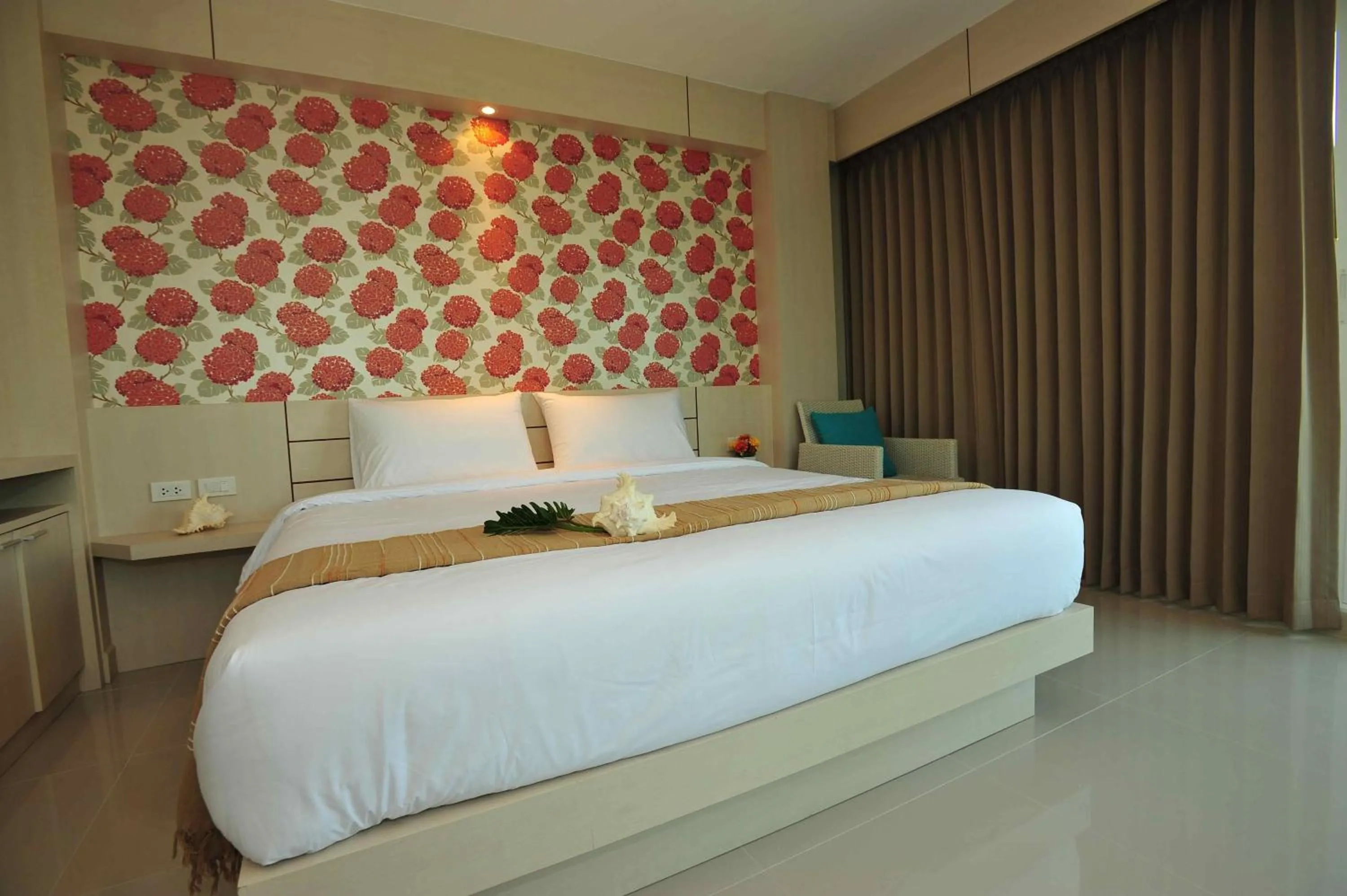 Bed in Chalong Beach Front Residence