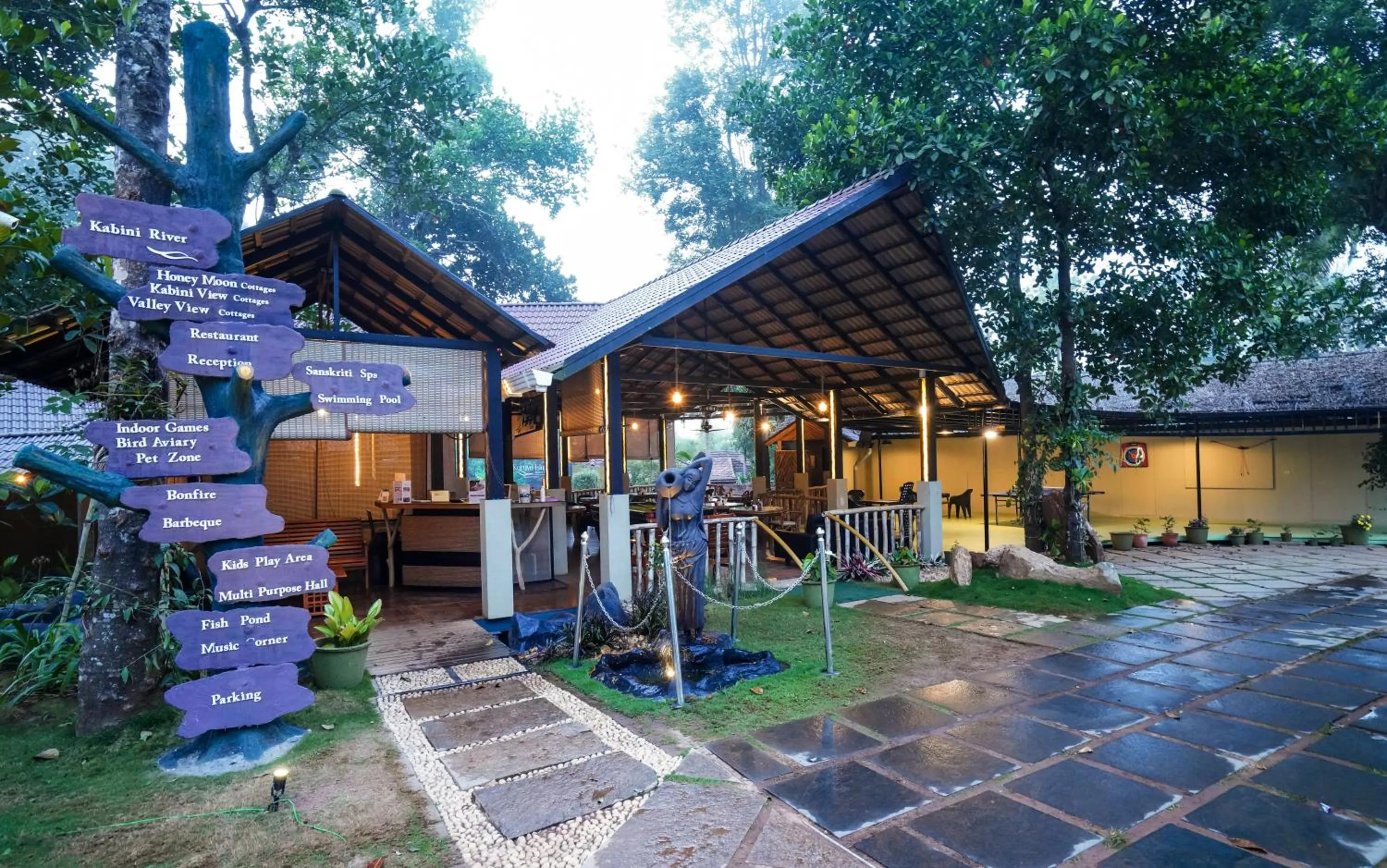 Property building in Kuruva Island Resort And Spa - By KABINI BREEZE