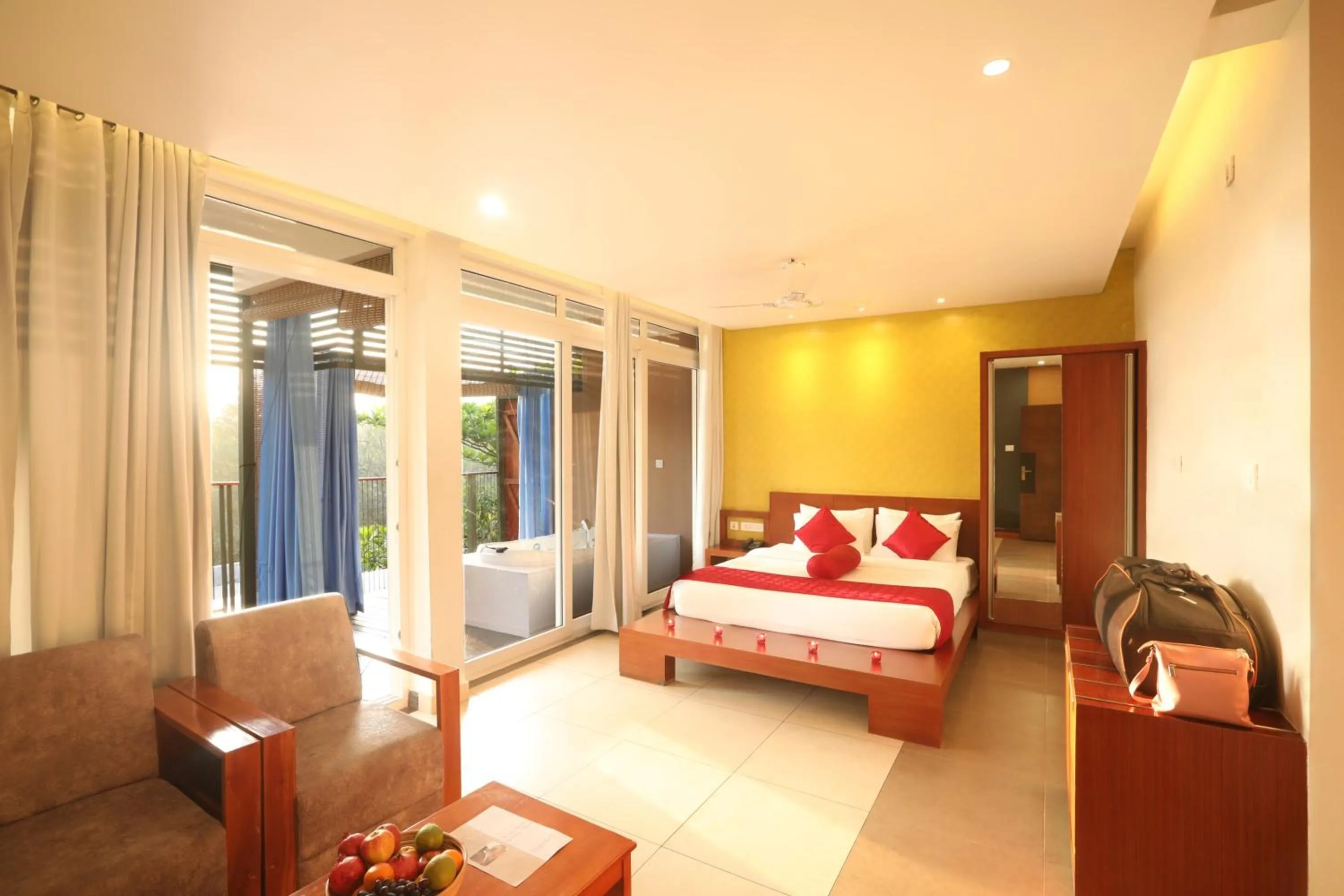 Property building, Bed in Kuruva Island Resort And Spa - By KABINI BREEZE